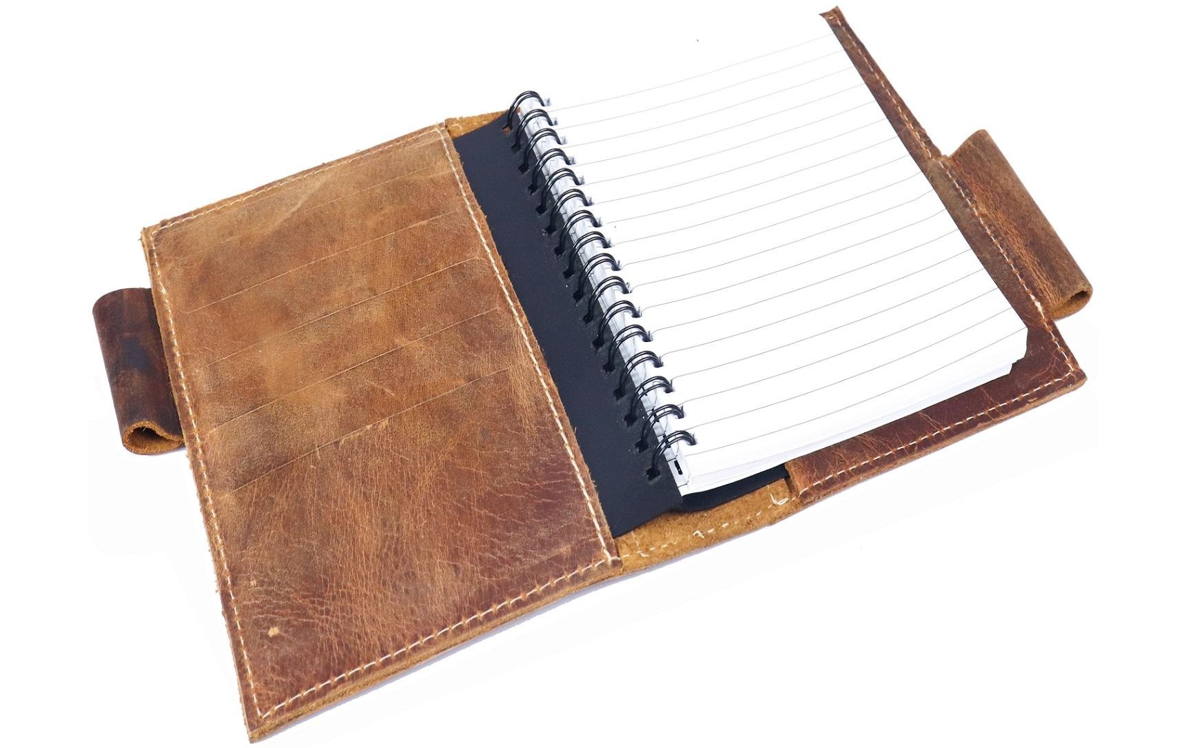 ALPENLEDER Notizbuch »Notizbuch Büffelleder«, DIN A6