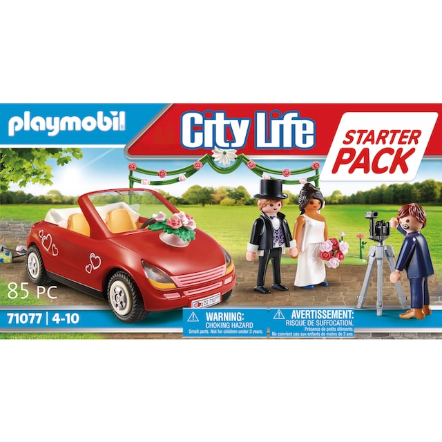✌ Playmobil® Konstruktions-Spielset »Starter Pack Hochzeit (71077), City  Life«, Made in Germany Acheter en ligne