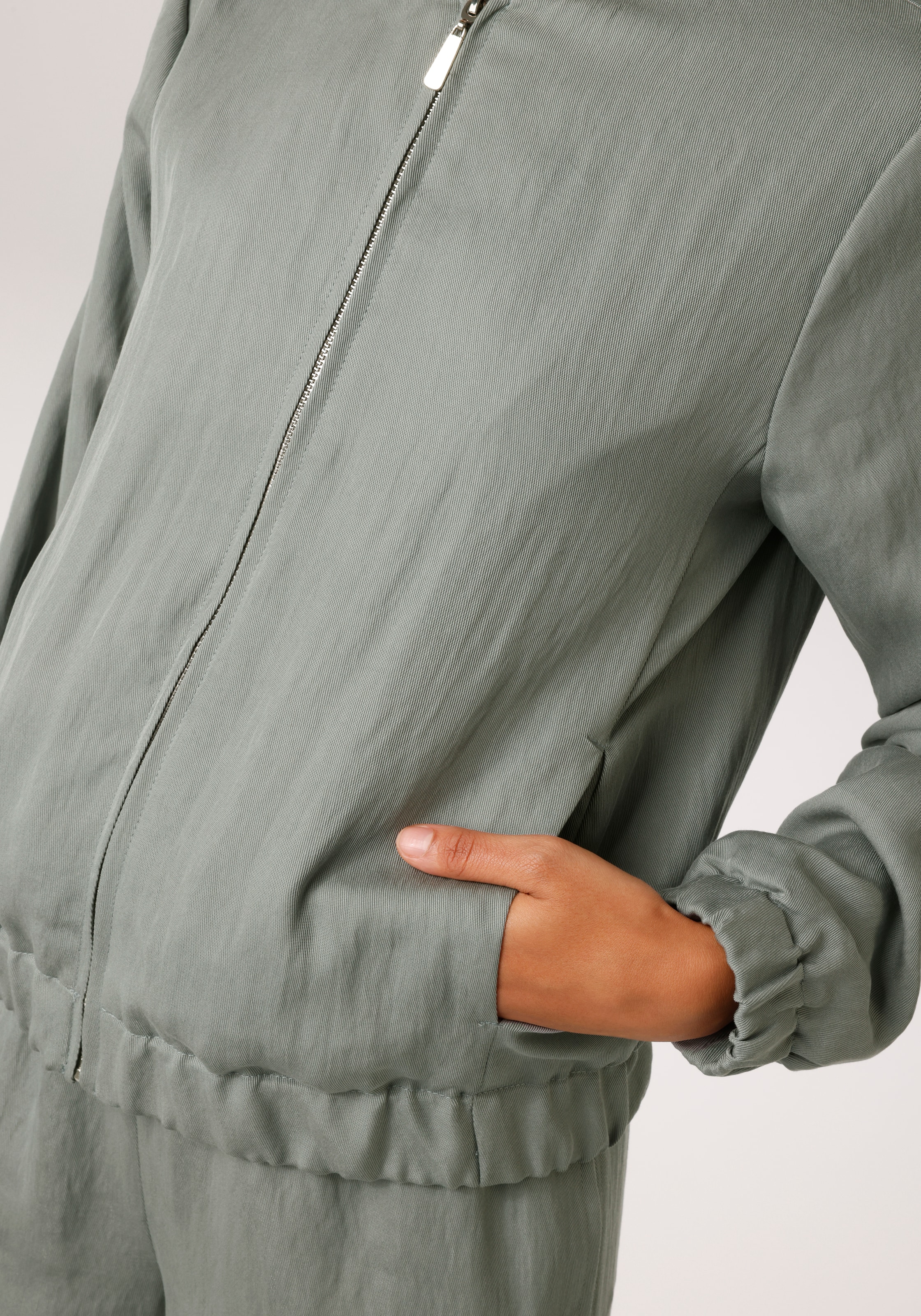 Aniston CASUAL Blouson in trendiger Twill-Qualität - NEUE KOLLEKTION