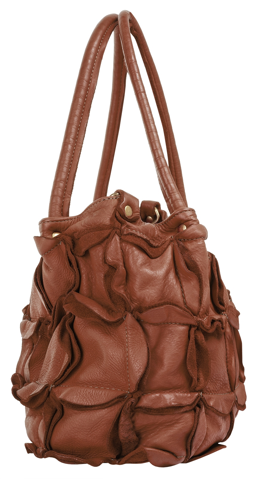 Samantha Look Shopper echt Leder, Made in Italy