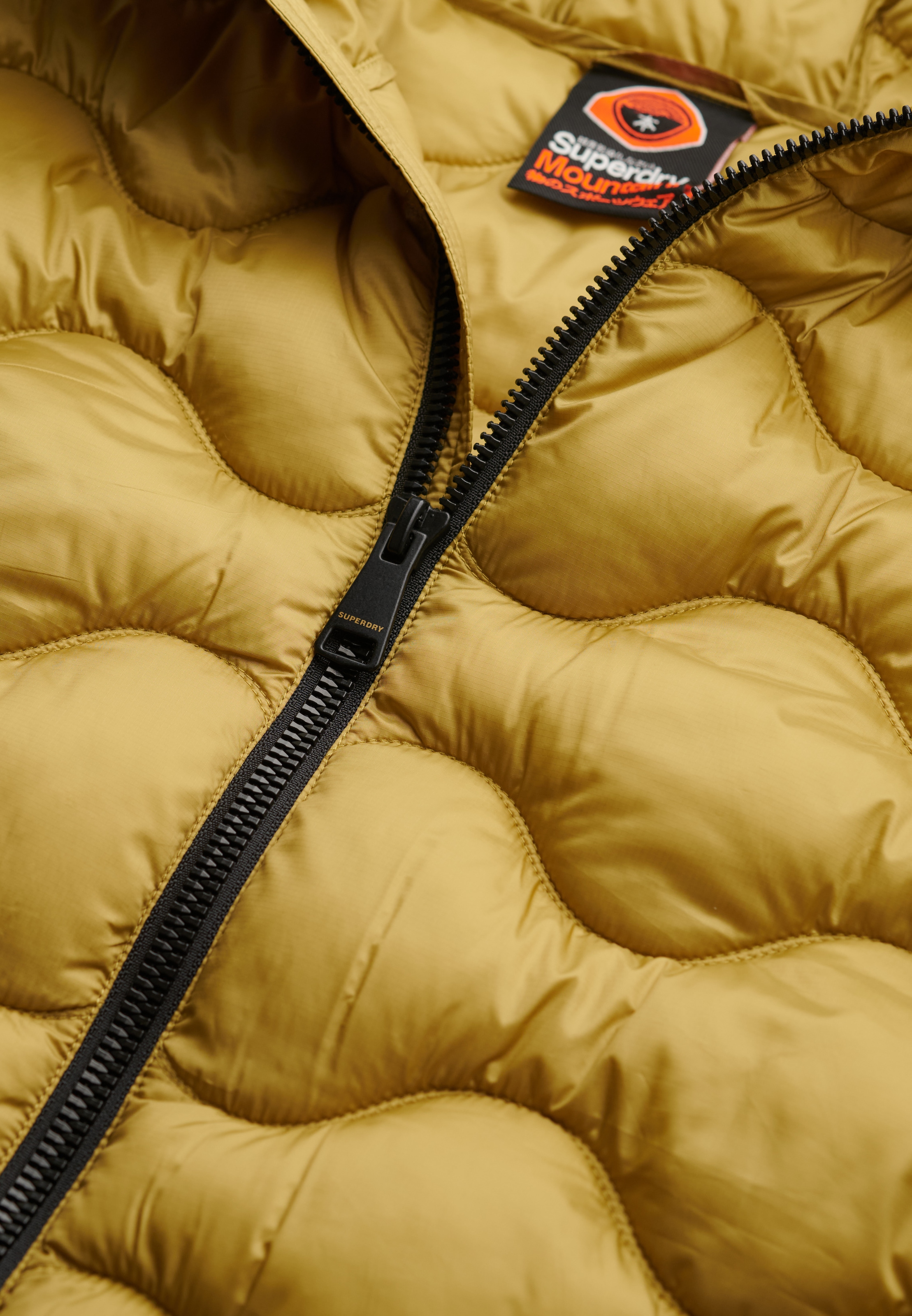 Superdry Veste matelassée »HOODED QUILTED WAVE PADDED JKT« mit Kapuze