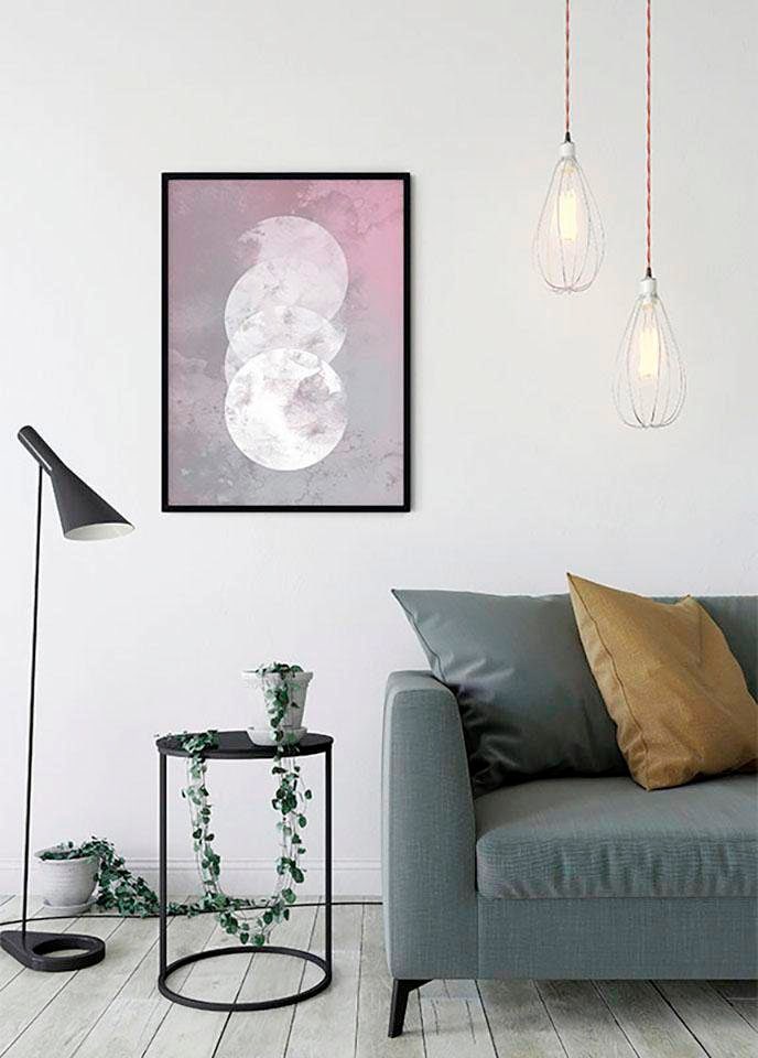 Image of Komar Bild "Tessera Noctis" Formen Kunst 1 Stk. tlg. Wandbild zur Dekoration - ohne Rahmen