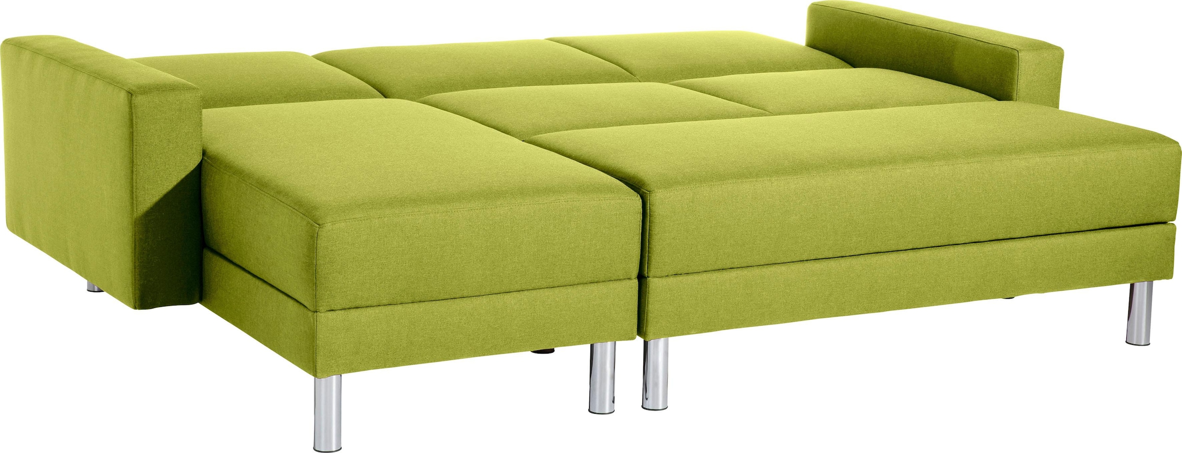 Max Winzer® Schlafsofa »Just Fresh«, mit Rückenverstellung, inklusive Stauraumhocker