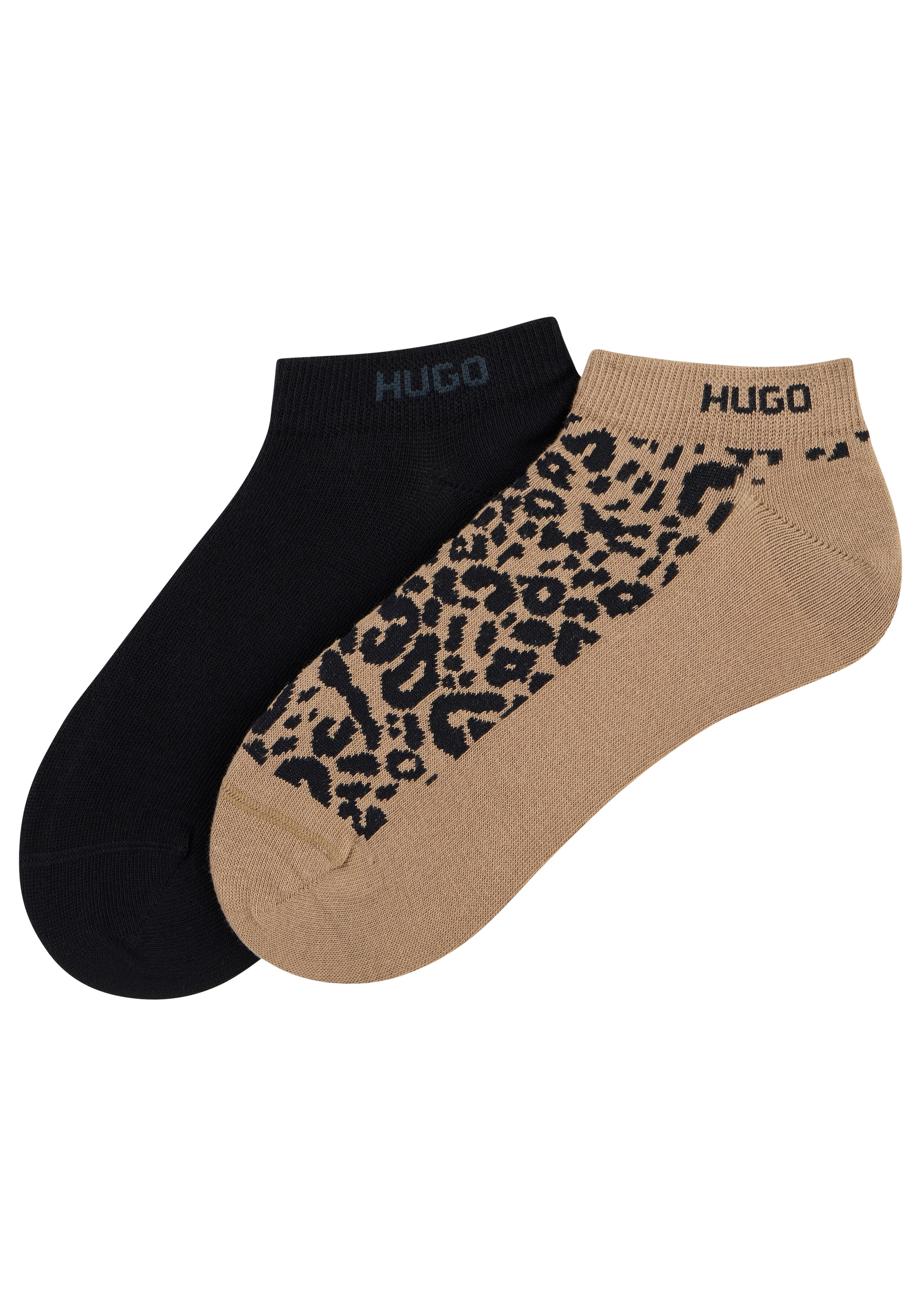 HUGO Underwear Chaussettes de baskets »2P AS LEO LOGO« 2 Couple tlg. modisch, elastisch