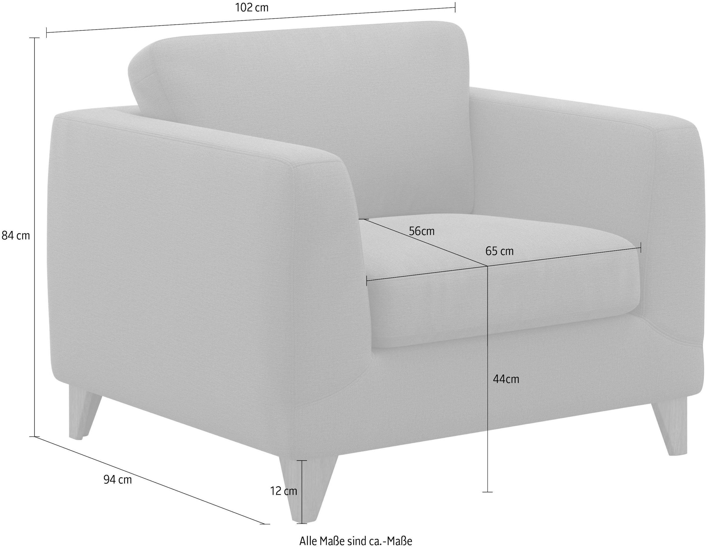 machalke® Sessel »pablo«