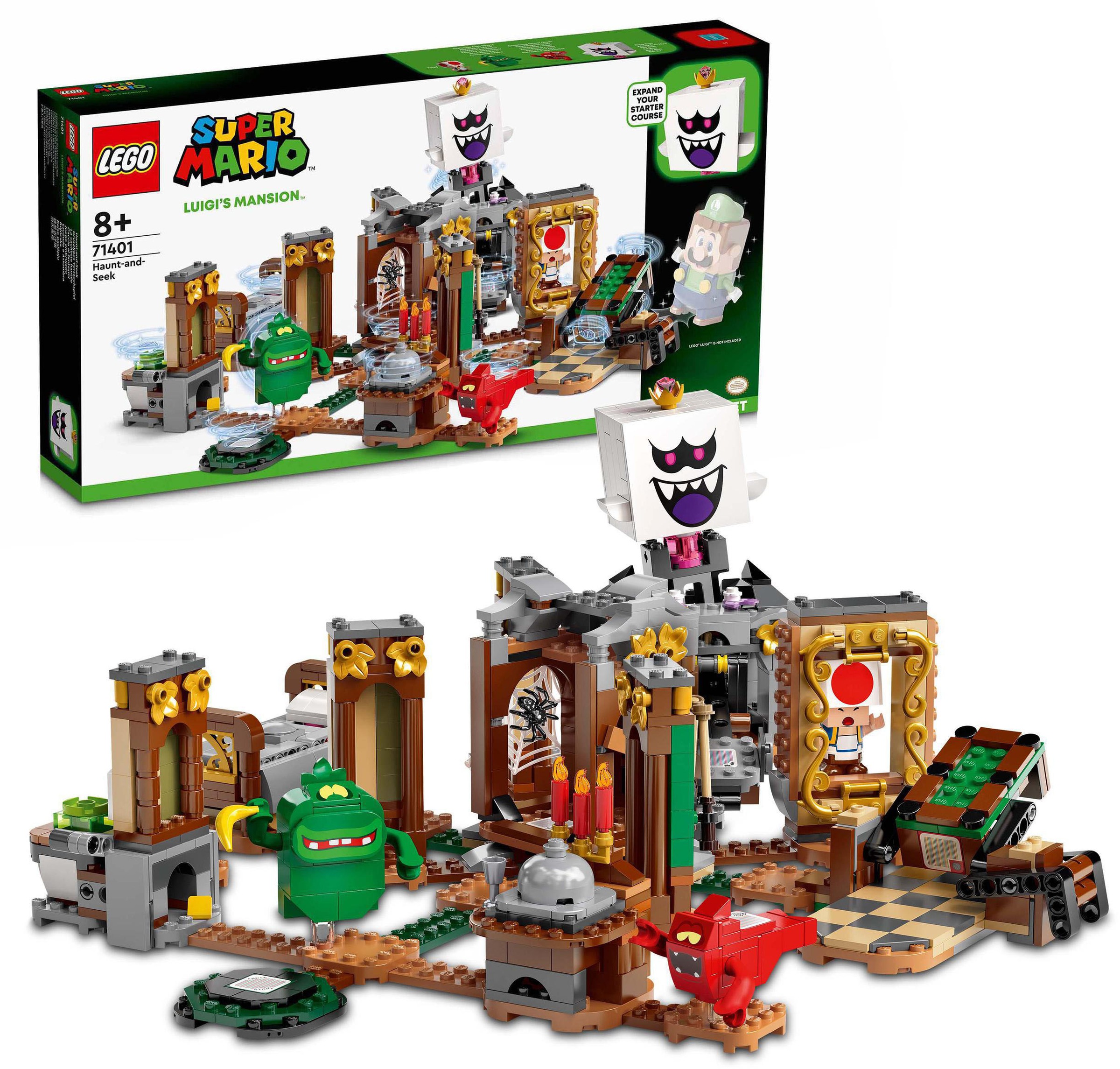 Image of LEGO® Konstruktionsspielsteine »Luigi’s Mansion™: Gruseliges Versteckspiel – Erweiterungsset (71401)«, (877 St.), LEGO® Super Mario bei Ackermann Versand Schweiz