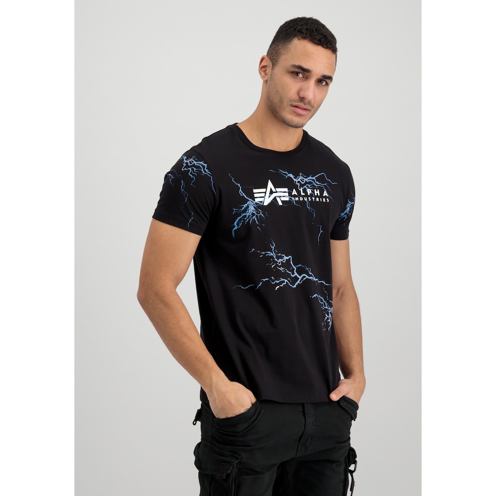 Alpha Industries T-Shirt »ALPHA INDUSTRIES Men - T-Shirts Lightning AOP T«