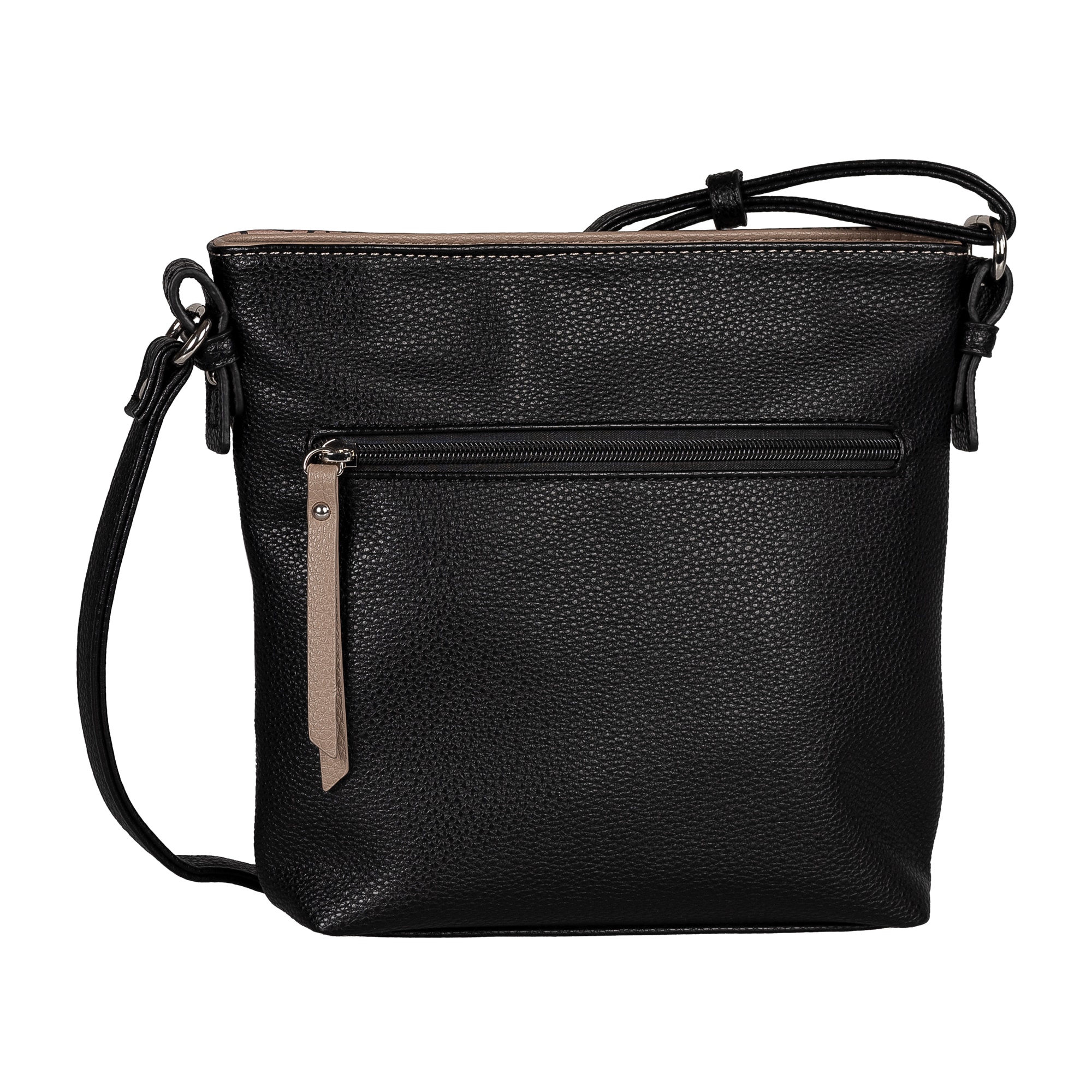 TOM TAILOR Umhängetasche »Ellen« Damen Schultertasche, mit hochglänzendem Reissverschluss-Eyecatcher