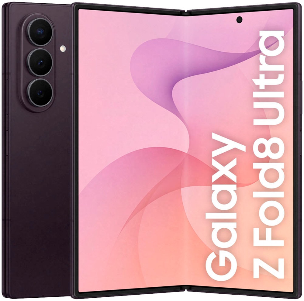 Image of Samsung Smartphone "Galaxy Z Fold8 Ultra" Violet Shadow