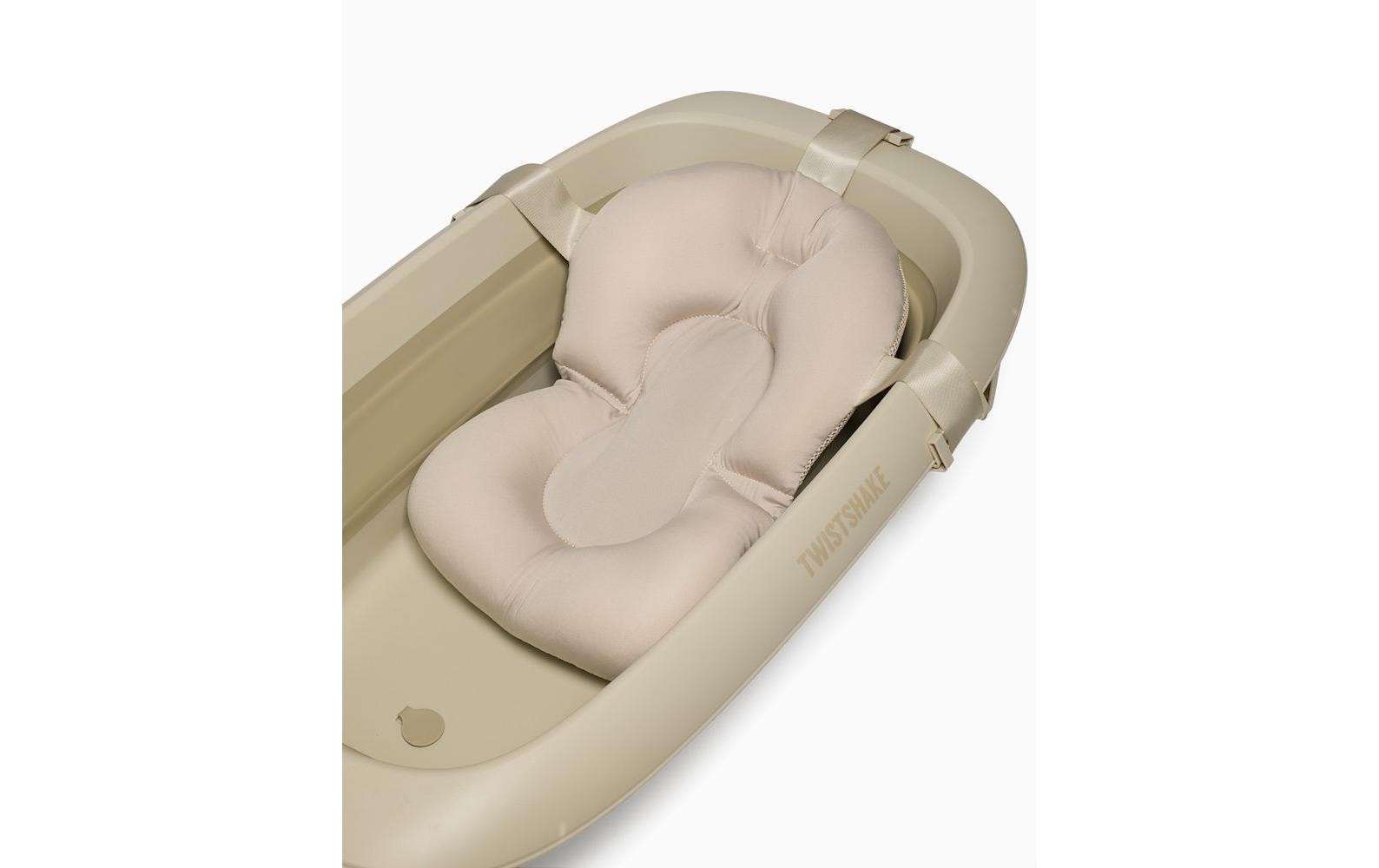   Baignoire pour bébé »Twistshake Baby + Kissen & Rinser Faded« Höhe 20 cm Faltbare Badewanne für bis zu 4 Jahre