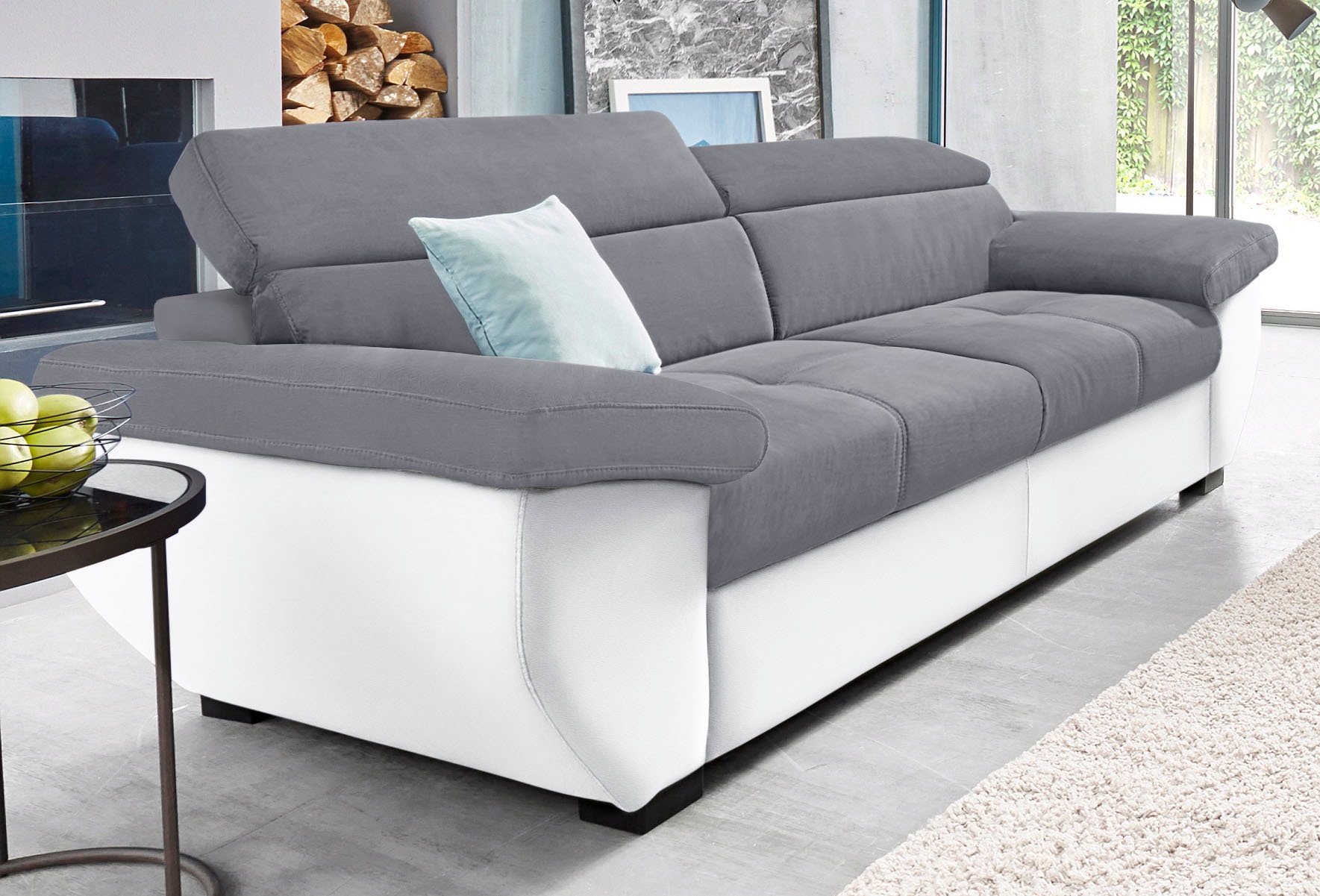COTTA 2,5-places »Speedway« Big-Sofa mit Kopfteilverstellung