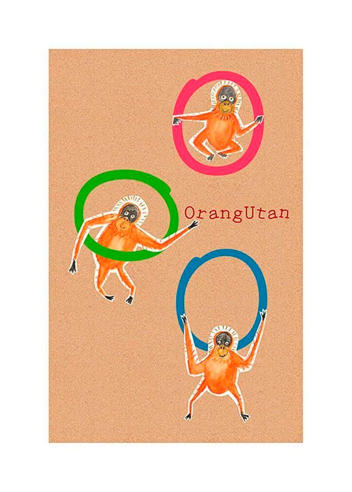 Image of Komar Poster »ABC Animal O«, Buchstaben, Höhe: 40cm bei Ackermann Versand Schweiz