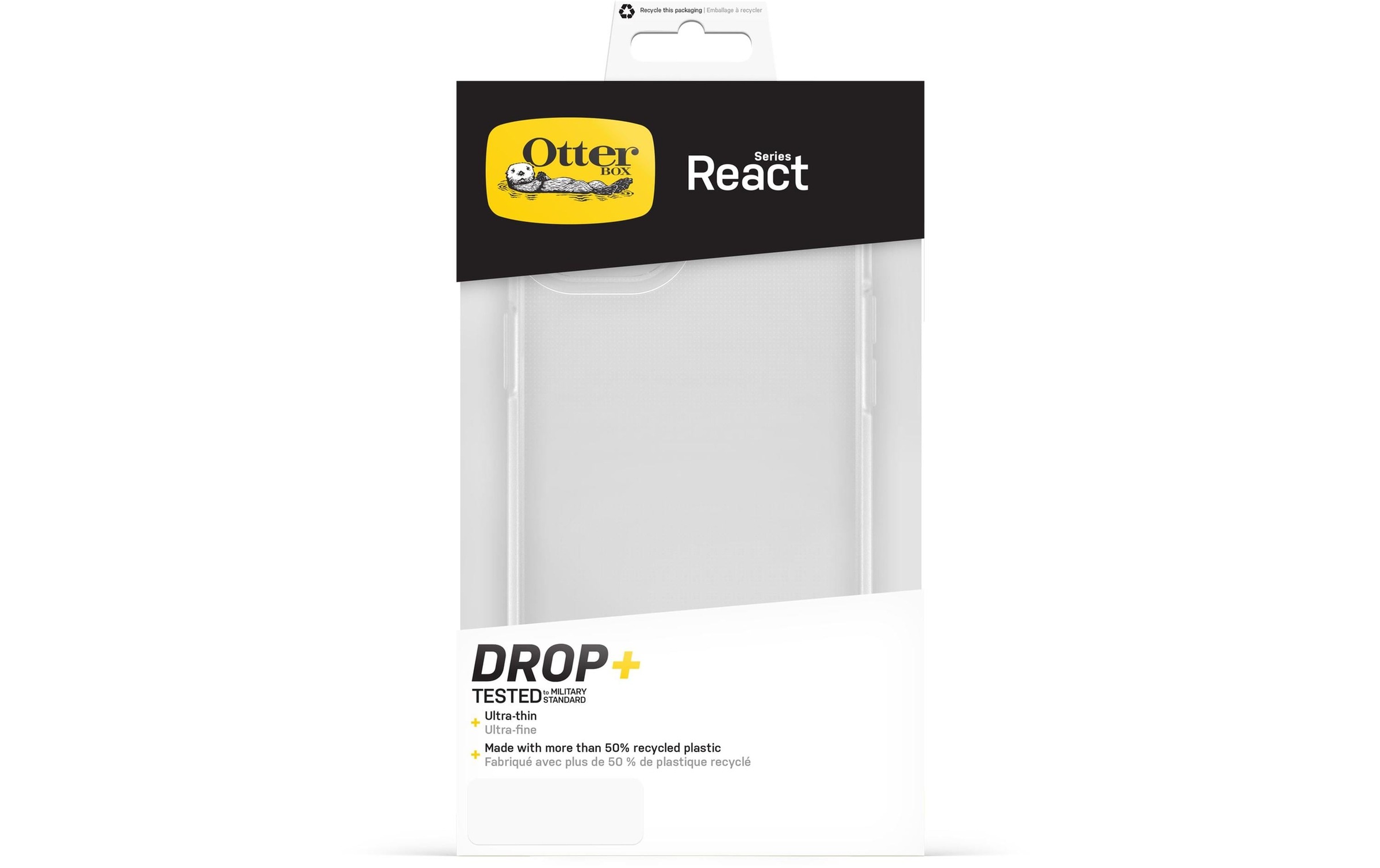 Otterbox Housse pour téléphone portable »React iPhone 15 Plus Transparent« 17,02 cm (6,7 Zoll)