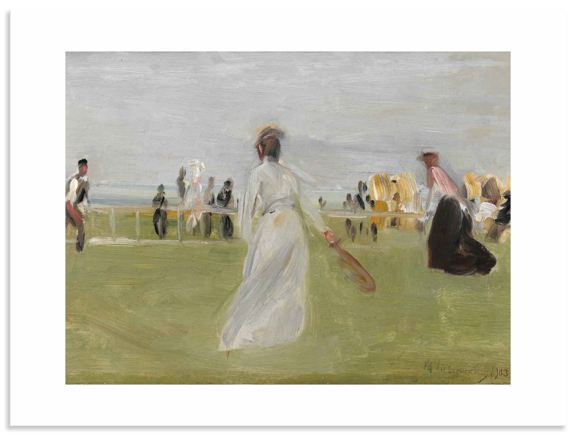 Image of Artland Wandbild "Tennisspieler am Meer" Sport 1 Stk. tlg. als Alubild, Leinwandbild, Poster, Wandaufkleber in verschied. Grössen