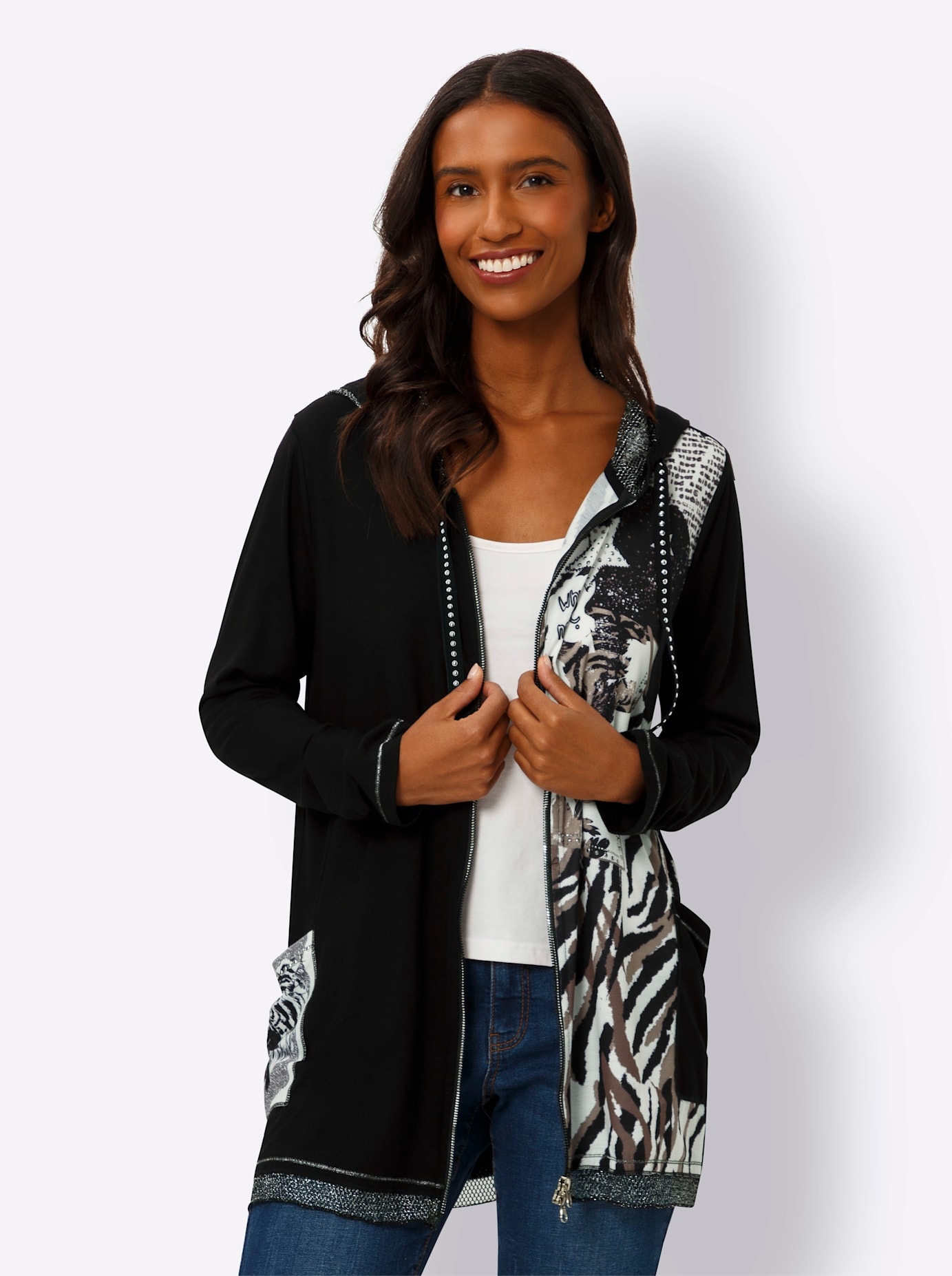 heine Shirtjacke »Shirtjacke«, (1 tlg.)