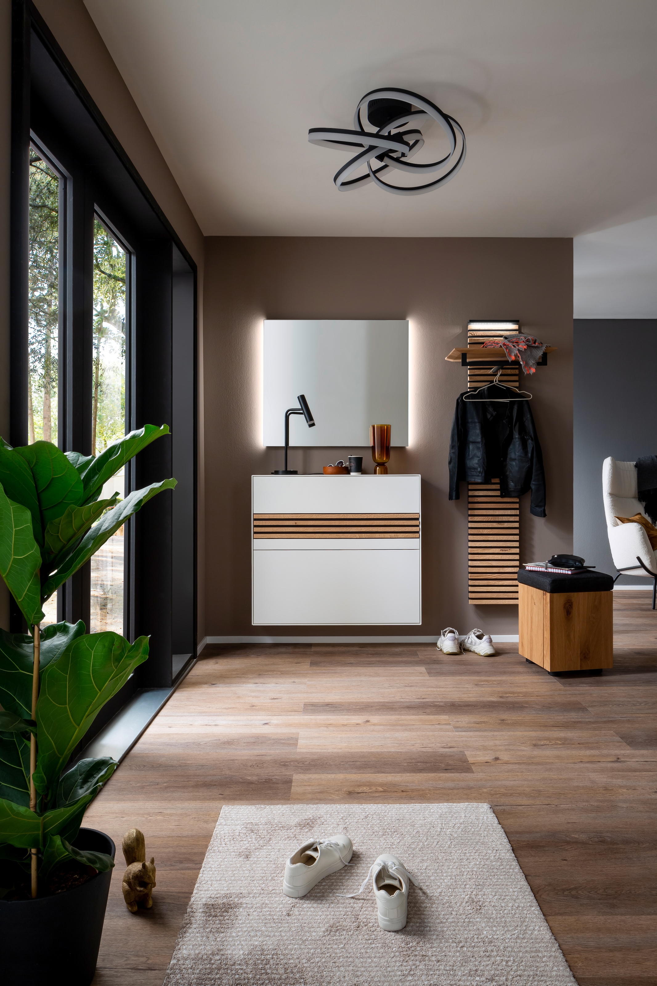 SCHÖNER WOHNEN-Kollektion Fussmatte »Miami 002« rechteckig 7 mm Höhe Schmutzfangmatte, waschbar