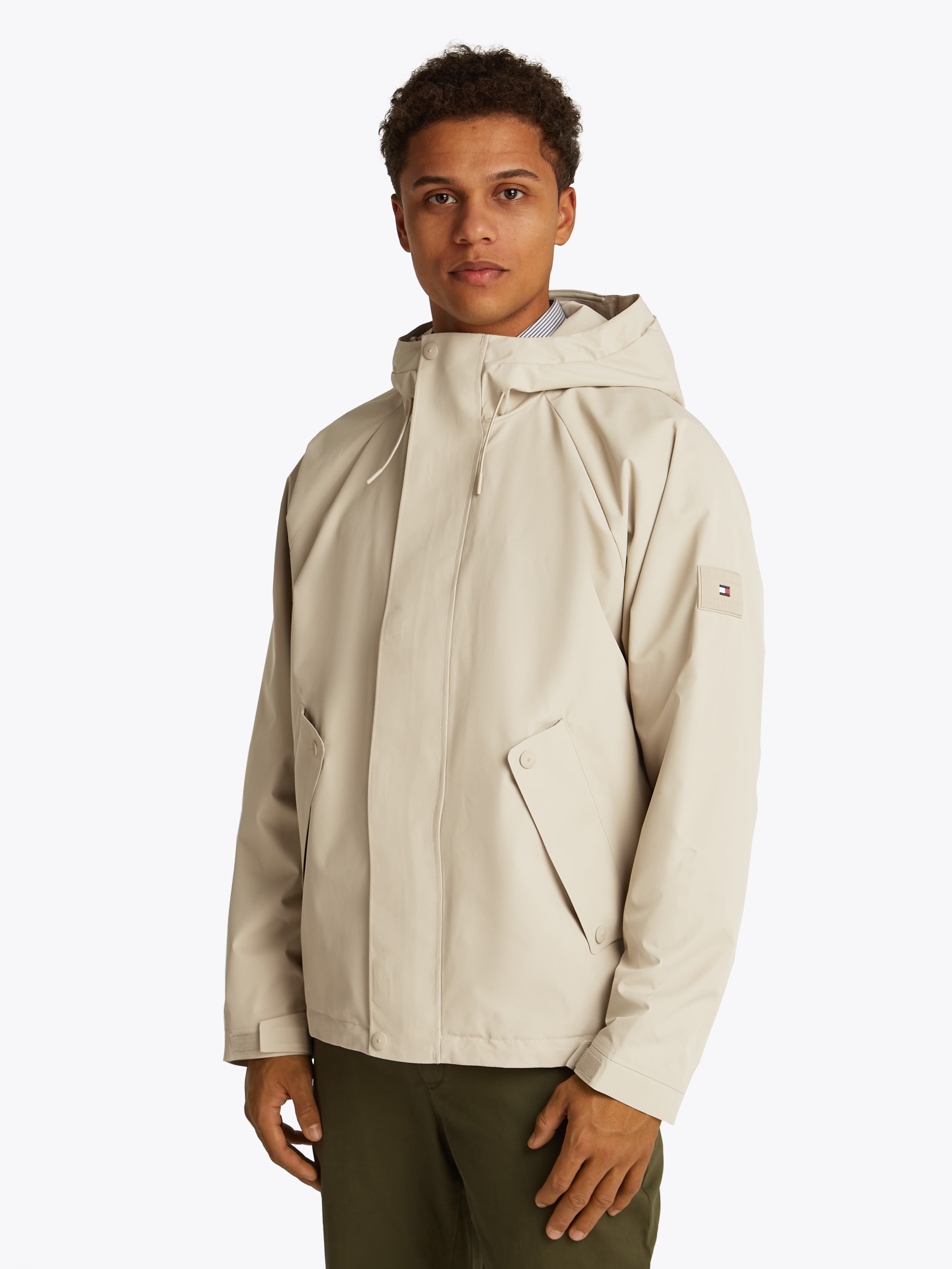 Image of Tommy Hilfiger Kurzjacke "TECH HOODED JKT" mit Kapuze