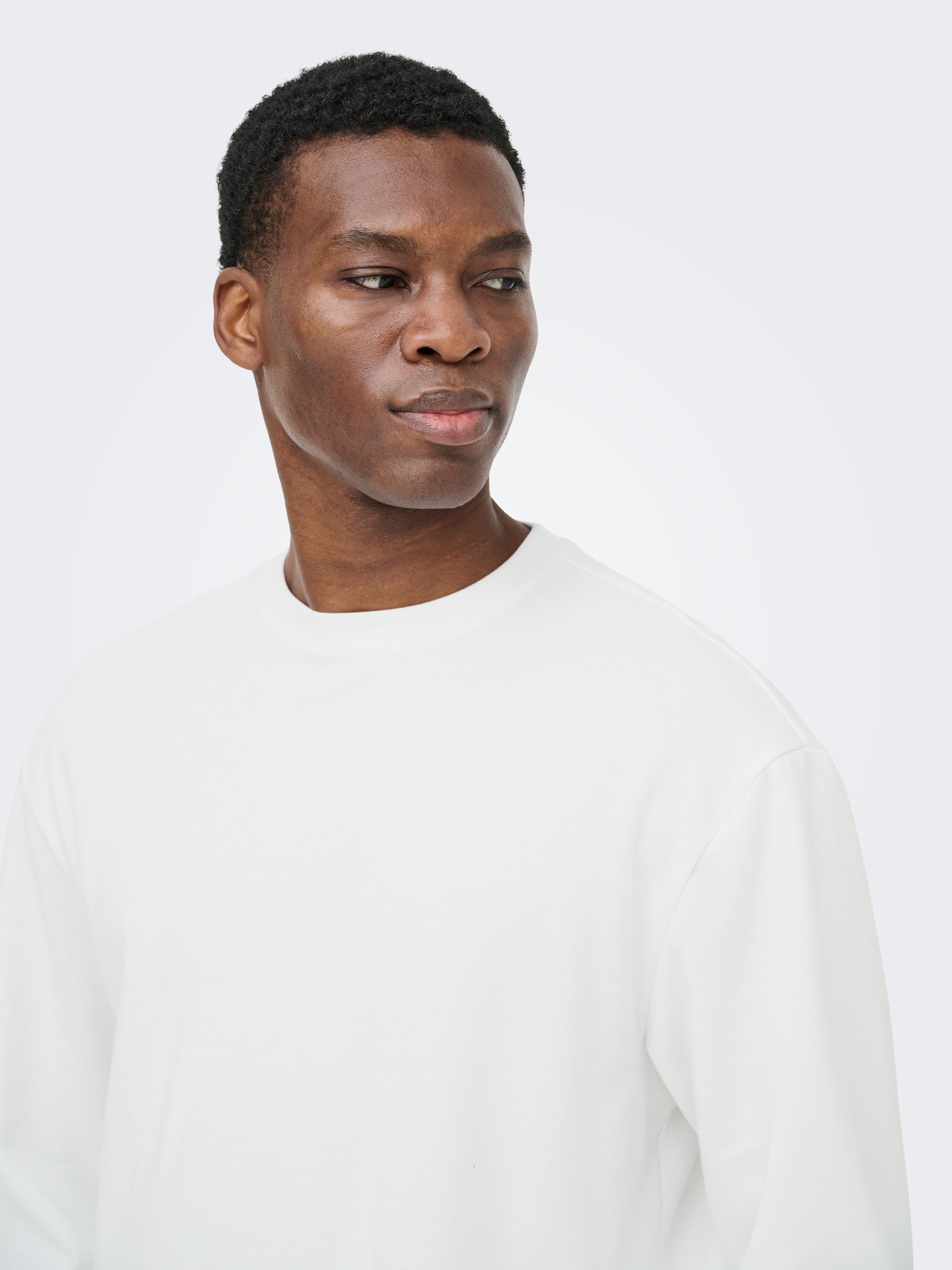 ONLY & SONS T-Shirt »ONSCASPIAN AIRLFEX RLX LS TEE NOOS« Baumwollmischung, relaxed fit