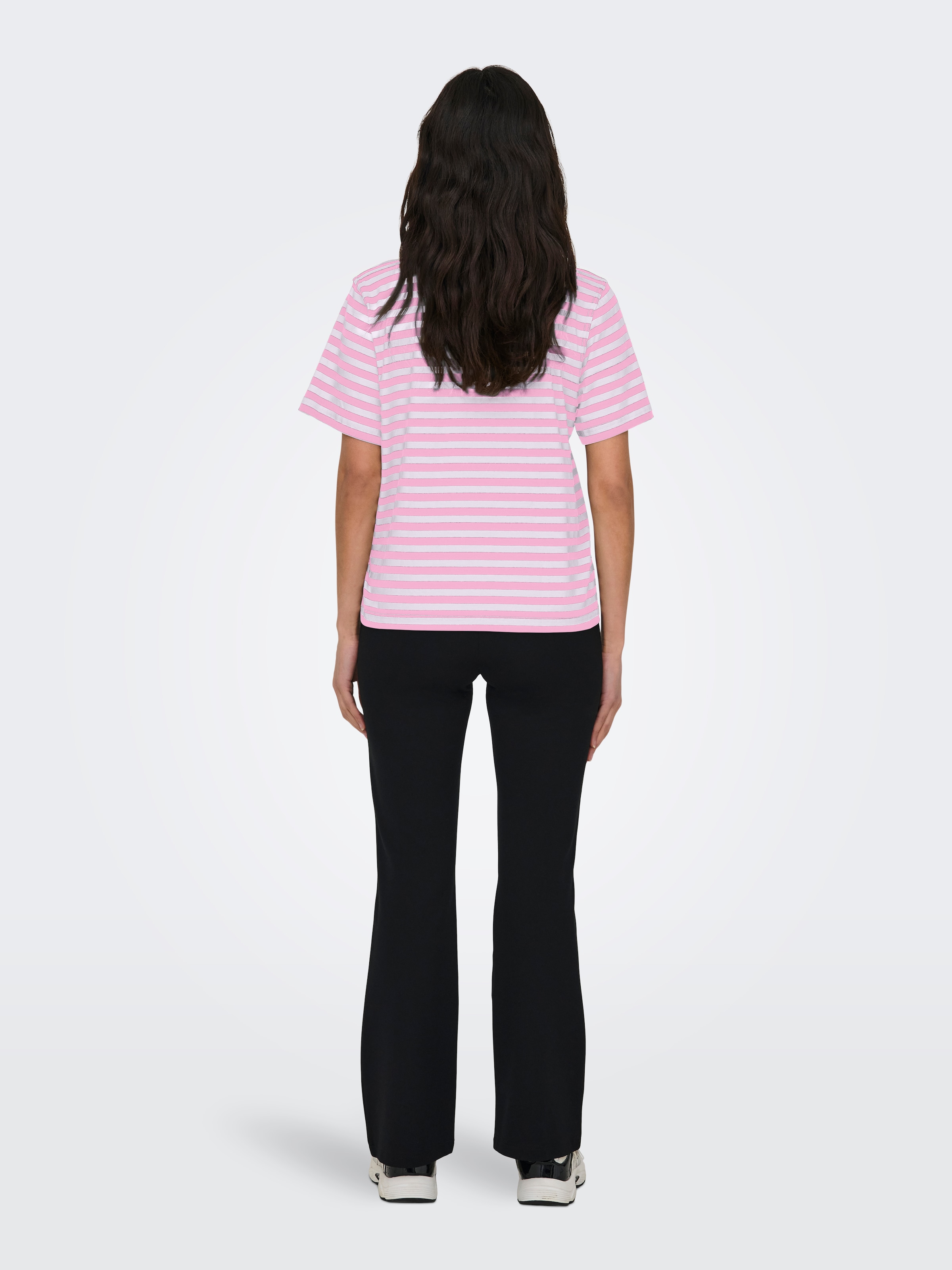 ONLY Kurzarmshirt »ONLLIVINA S/S STRIPE TEE JRS NOOS«