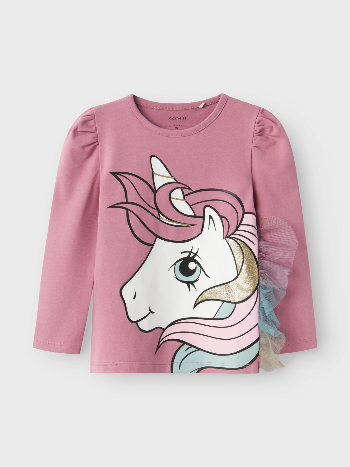 Name It Langarmshirt »NMFSILLE MLP LS TOP CPLG«