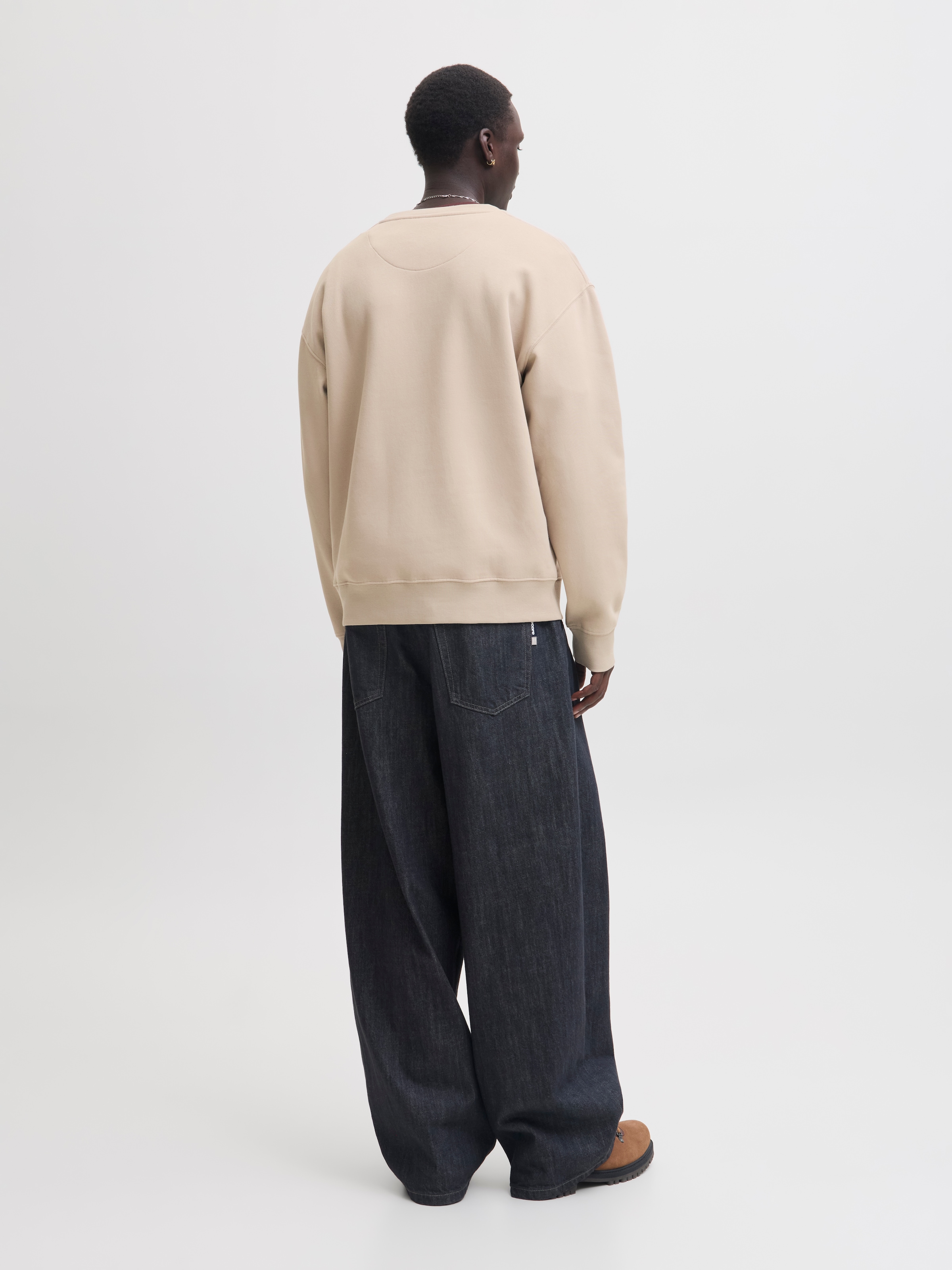 Jack & Jones Sweatshirt »JJEACE SWEAT CREW NECK NOOS«, Baumwollmischung, locker geschnitten

