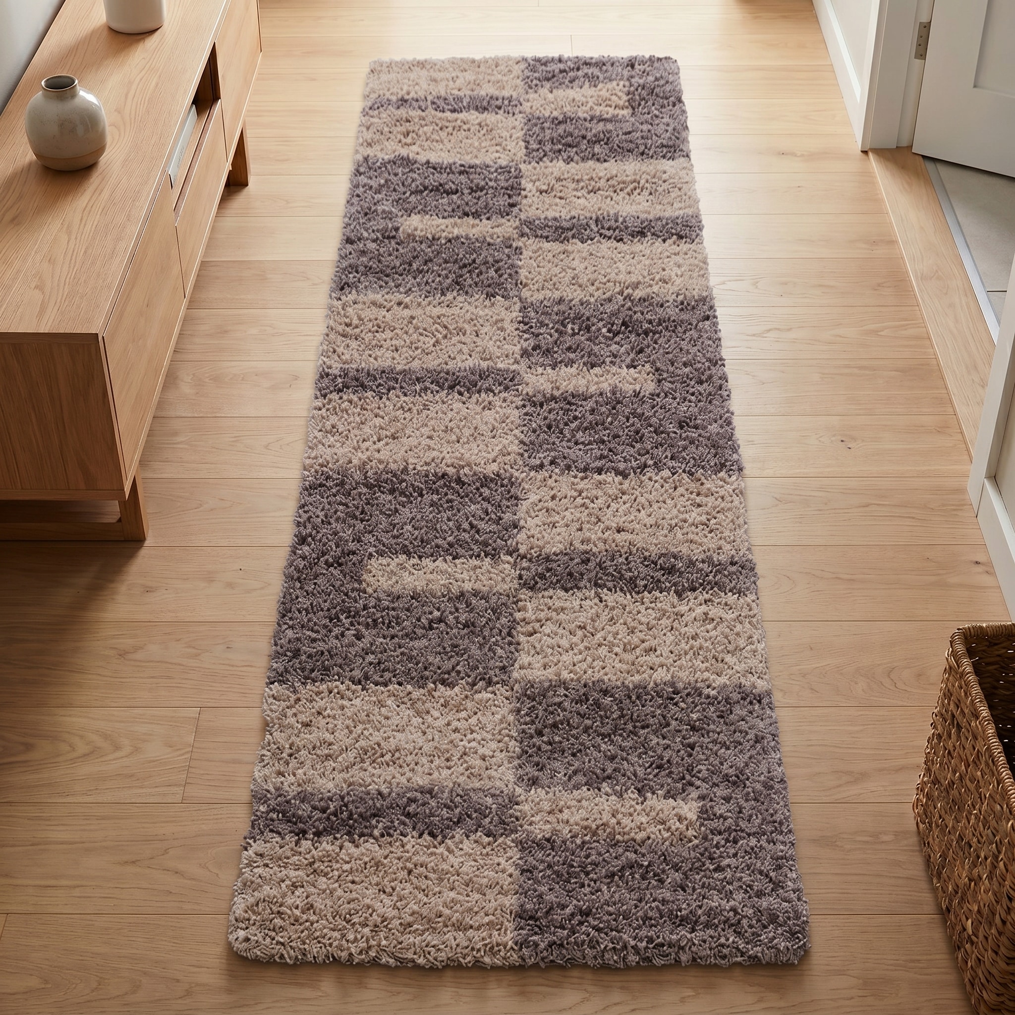 Image of Ayyildiz Teppiche Hochflor-Läufer "Gala Shaggy 2505" rechteckig 30 mm Höhe Langflor, Läufer, alle Räume, Wohnzimmer