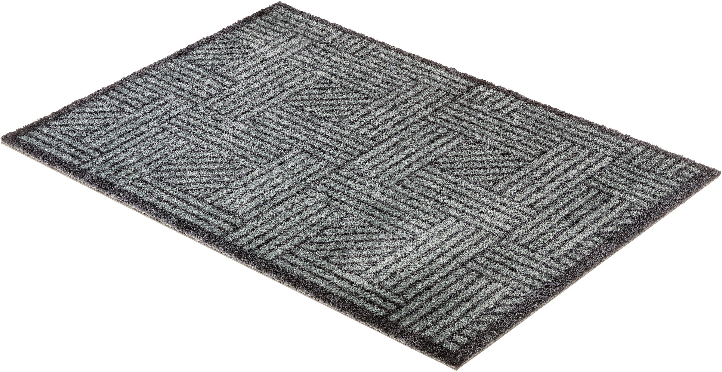 Image of SCHÖNER WOHNEN-Kollektion Fussmatte "Manhattan 004" rechteckig 7 mm Höhe Schmutzfangmatte, waschbar