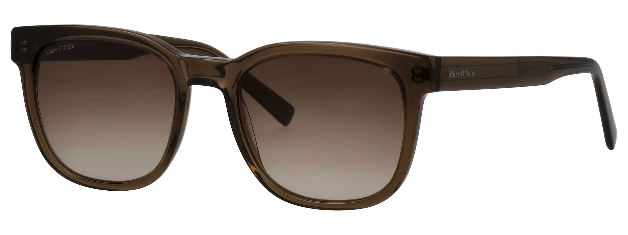 Image of Marc OPolo Sonnenbrille "Modell 506233" Form Karree/Soft, Logoschriftzug auf Bügel, Kunststofffassung