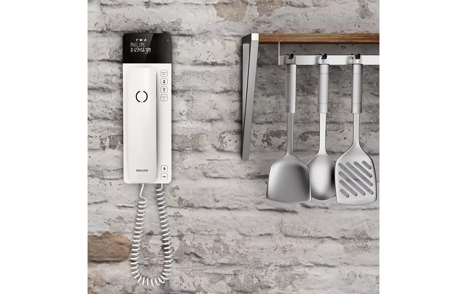 Philips Festnetztelefon »Philips SCALA M110W Weiss«