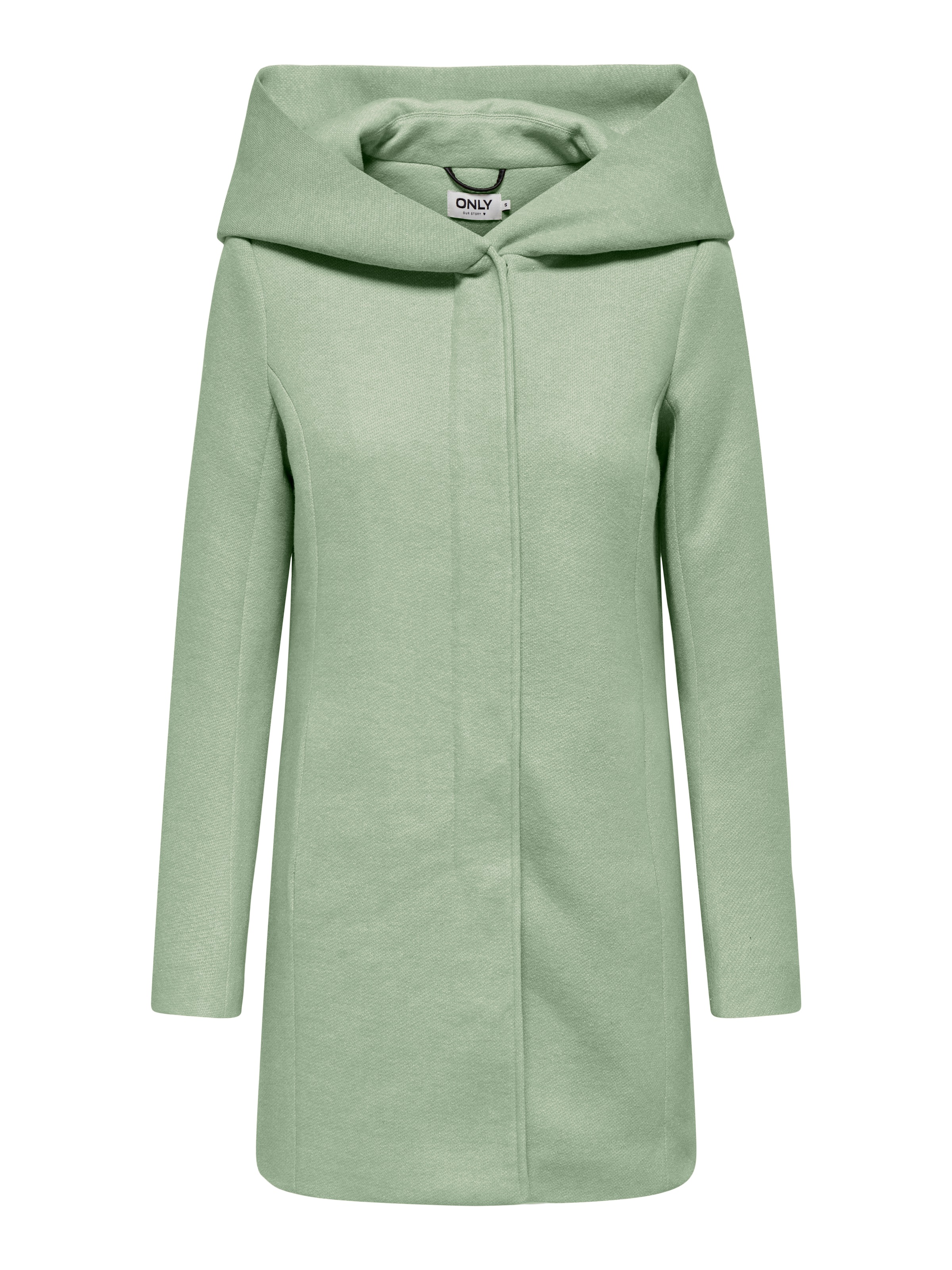 ONLY Veste longue »ONLSEDONA LIGHT COAT OTW NOOS« avec capuche mélange de matériaux