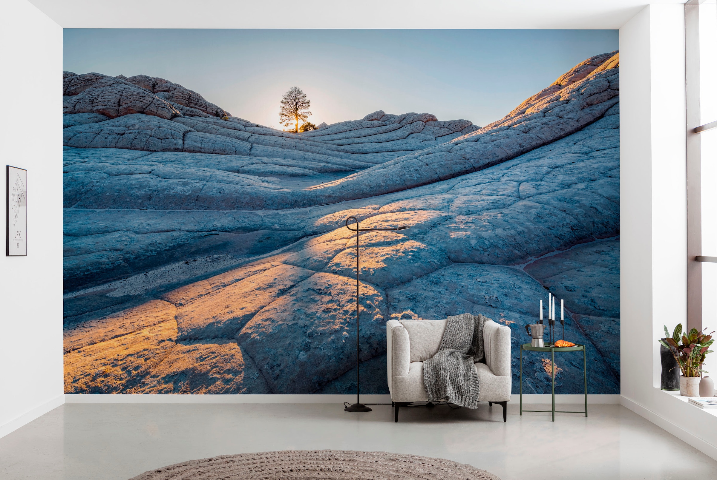 Image of Komar Fototapete "Digitaldruck Vlies - Elephant Skin - Grösse 400 x 250 cm" bedruckt glatt Wohnzimmer, Schlafzimmer