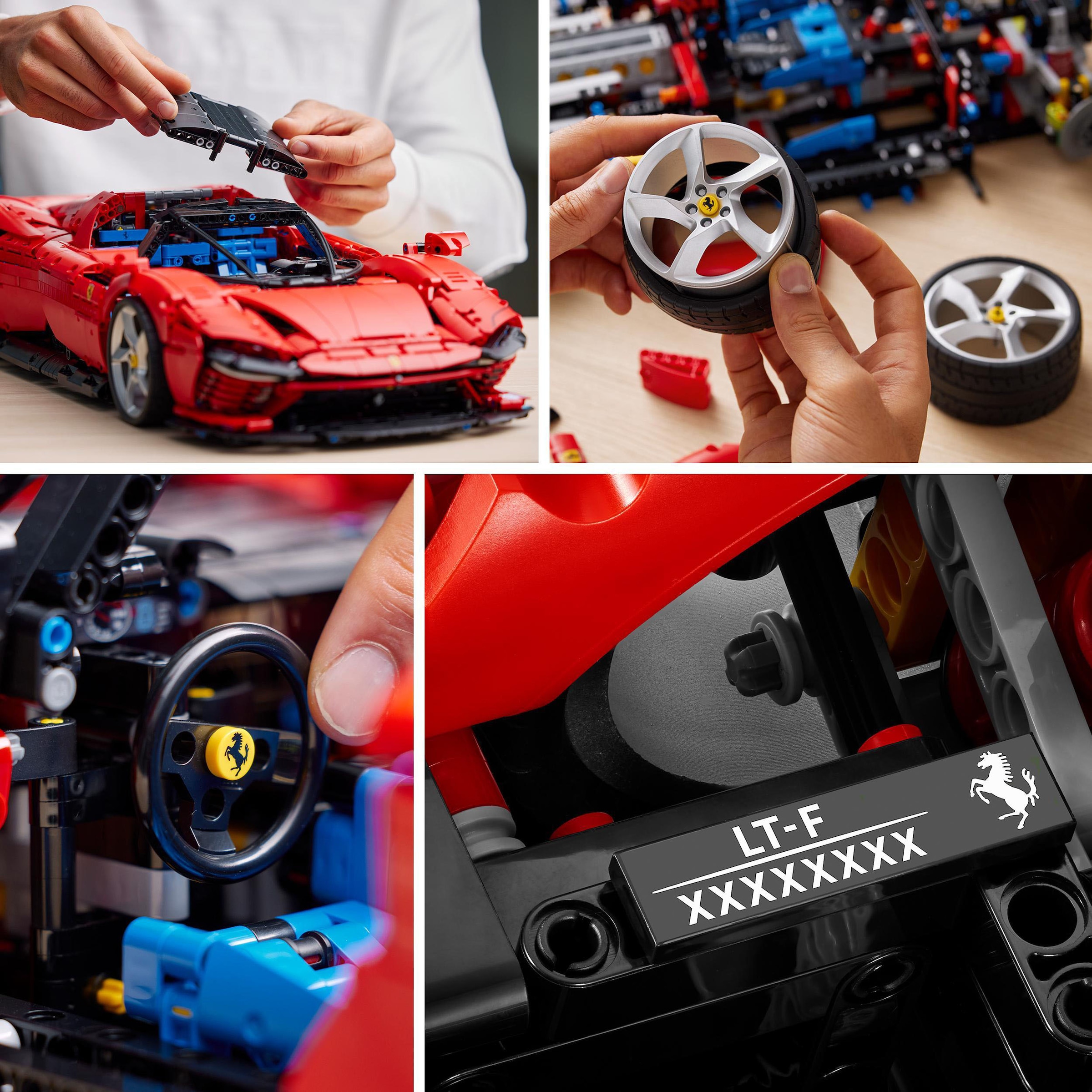 LEGO® Pions de construction »Ferrari Daytona SP3 (42143), LEGO® Technic« Made in Europe