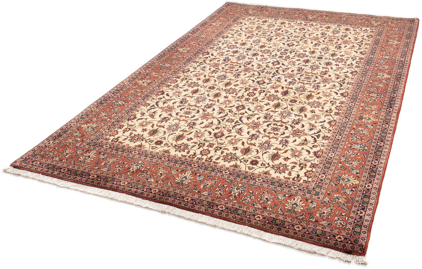 Image of morgenland Orientteppich »Perser - Bidjar - 244 x 152 cm - beige«, rechteckig, 15 mm Höhe, Wohnzimmer, Handgeknüpft, Einzelstück mit Zertifikat bei Ackermann Versand Schweiz
