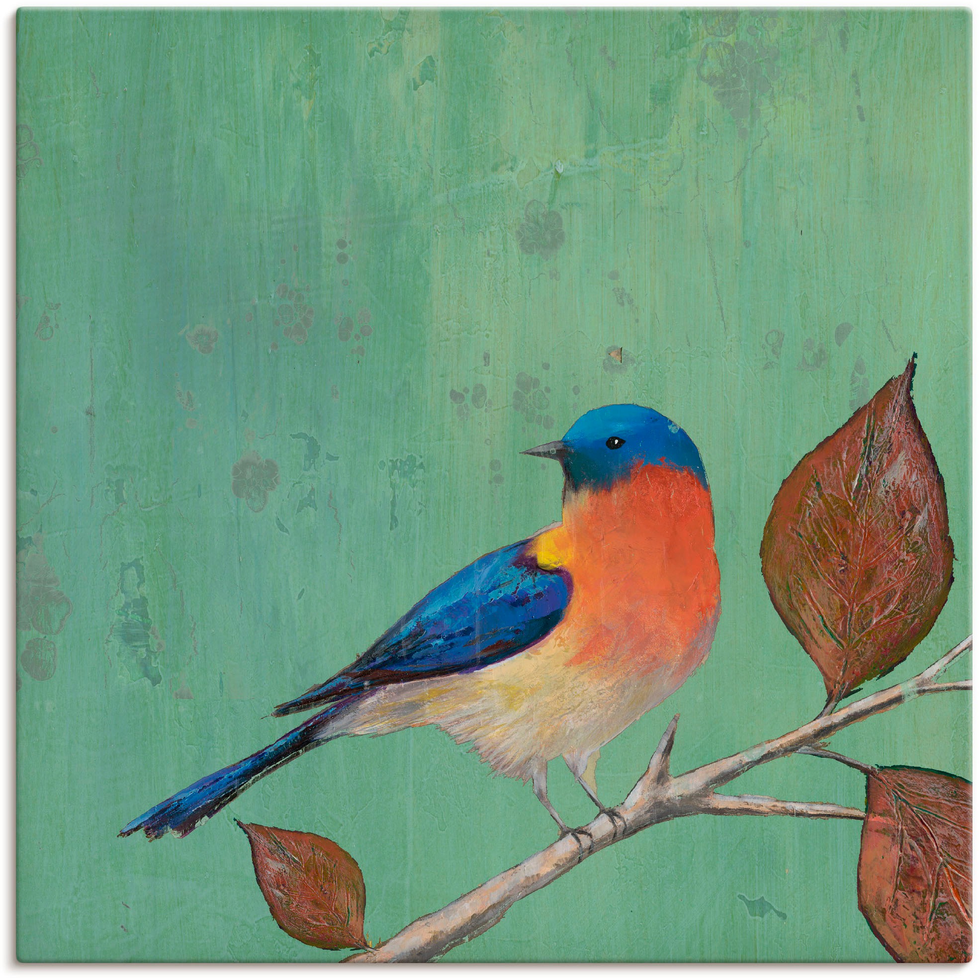 Image of Artland Wandbild »Ruhefluss II«, Vögel, (1 St.), in vielen Grössen & Produktarten - Alubild / Outdoorbild für den Aussenbereich, Leinwandbild, Poster, Wandaufkleber / Wandtattoo auch für Badezimmer geeignet bei Ackermann Versand Schweiz