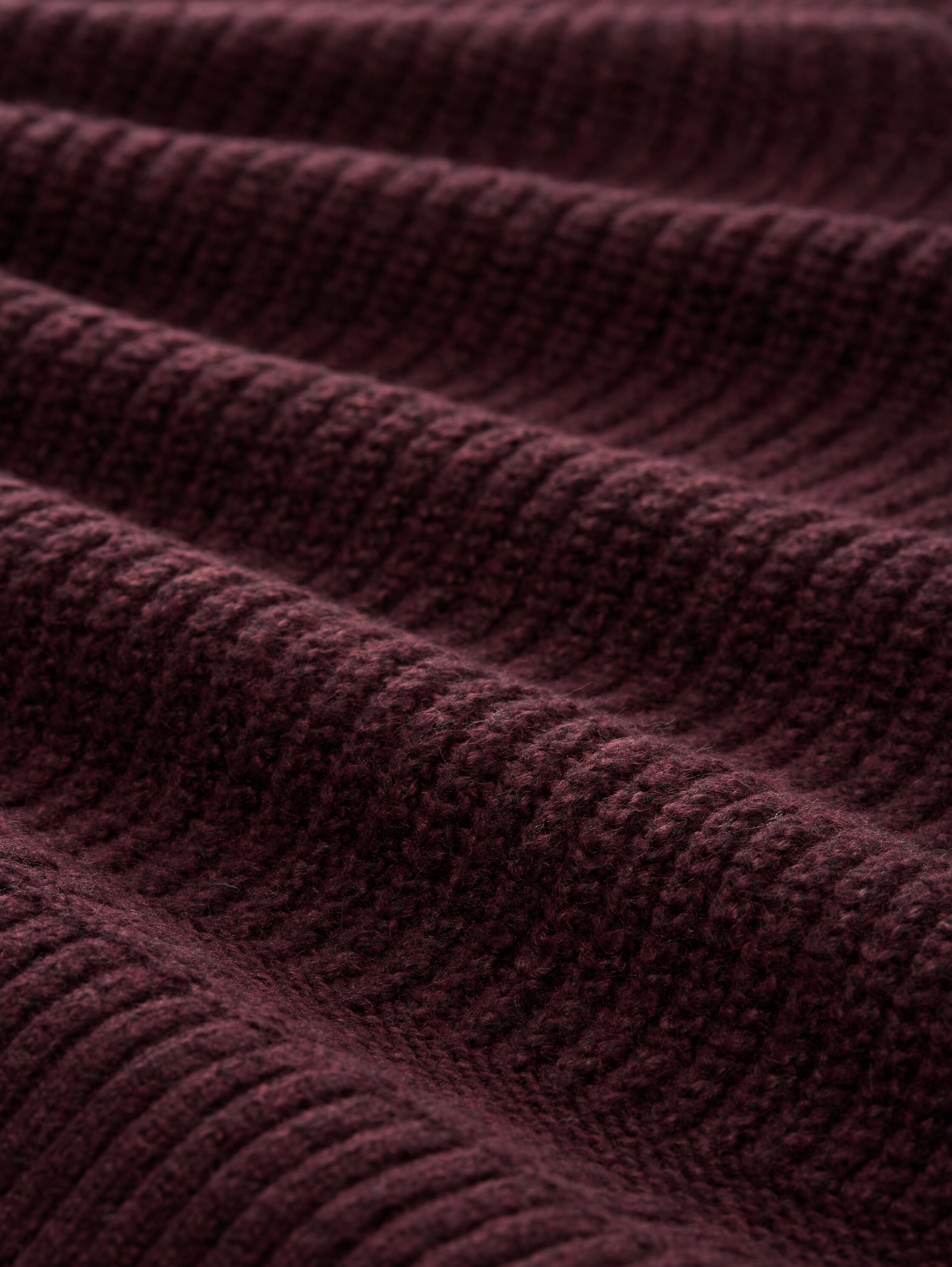 TOM TAILOR Strickpullover, mit Rippstruktur