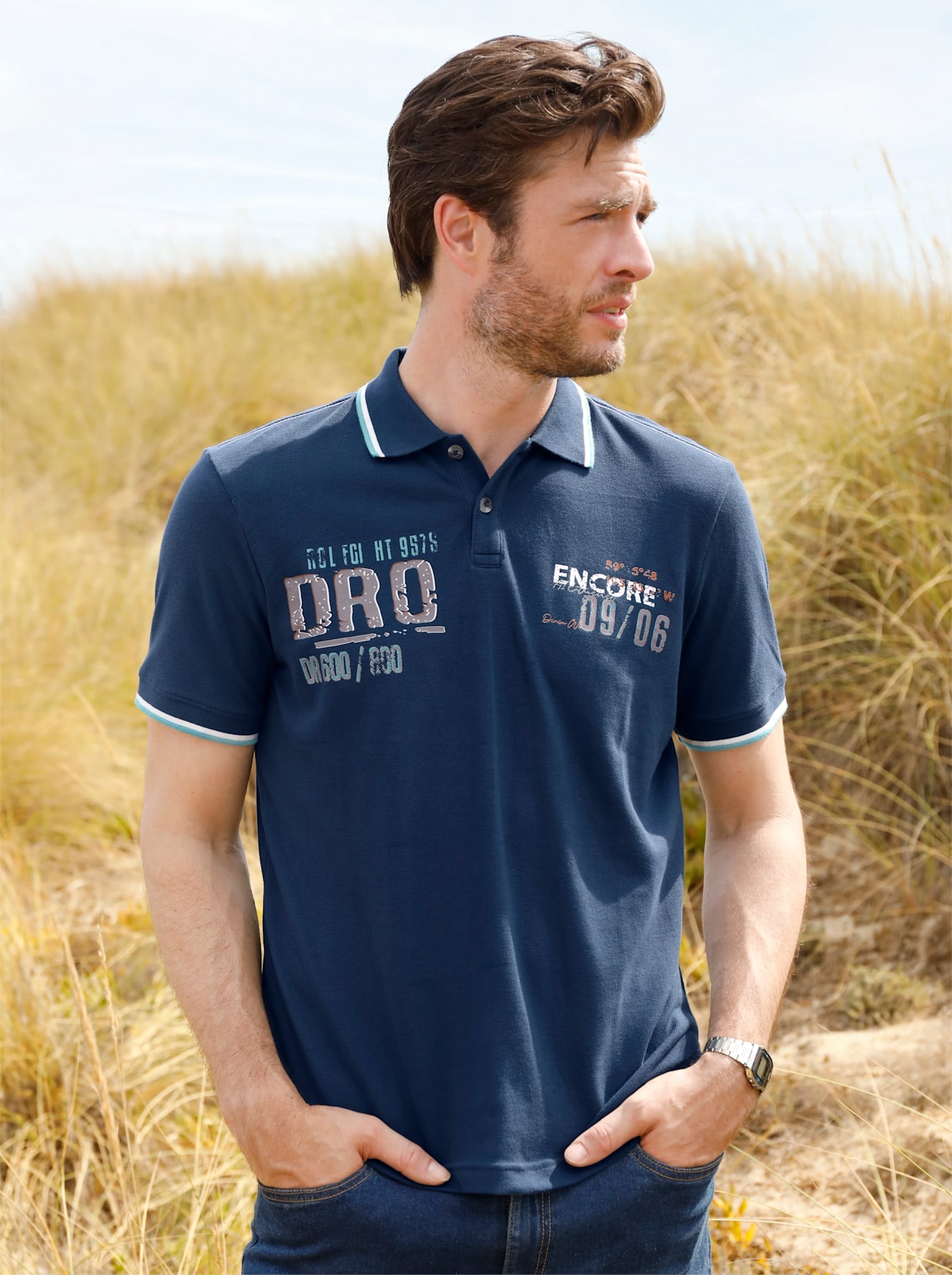 Catamaran Kurzarmshirt "Kurzarm-Poloshirt" 1 tlg.