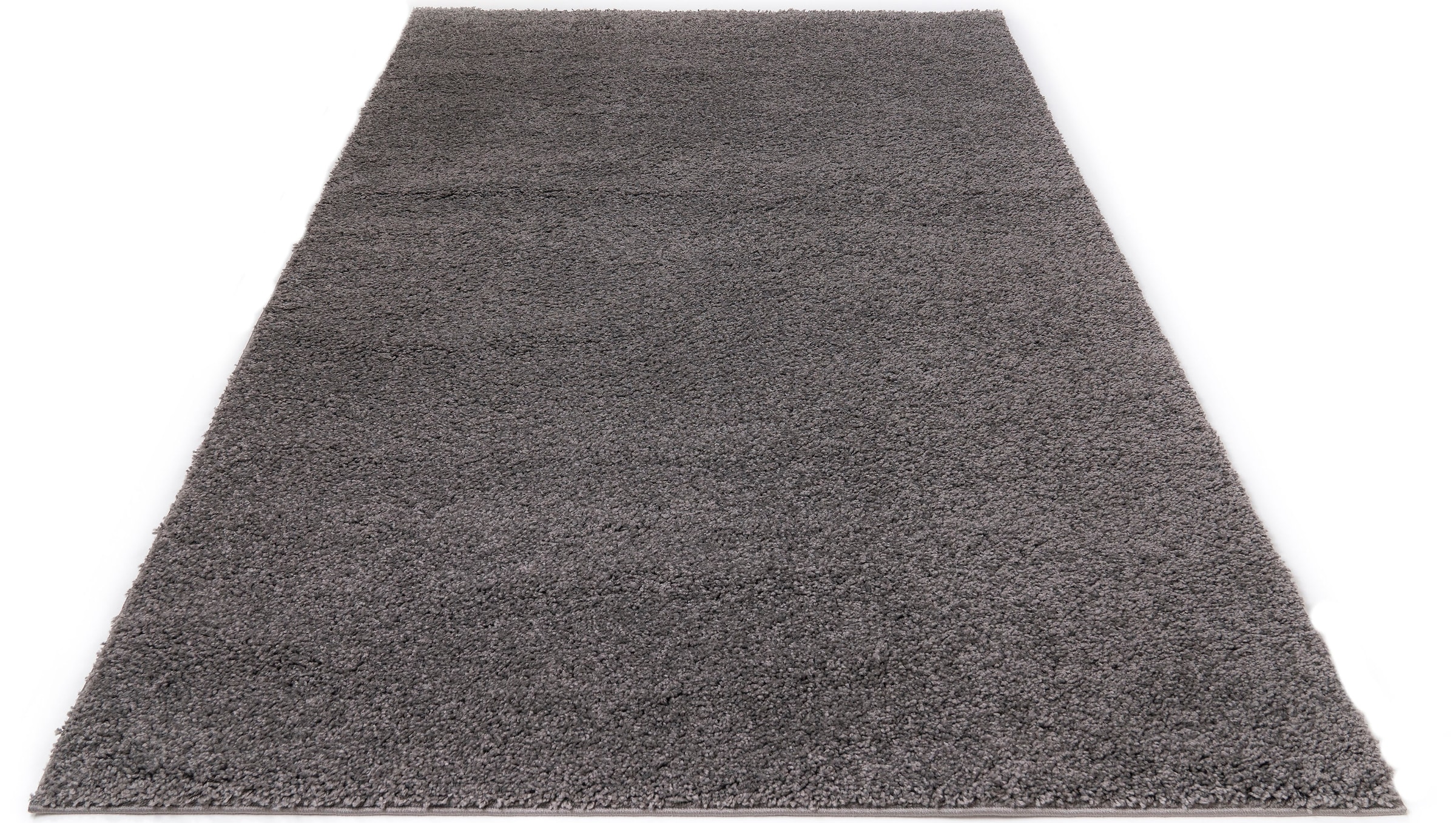 Bruno Banani Hochflor-Teppich »Shaggy Soft«, rechteckig, 30 mm Höhe, gewebt, Uni Farben, besonders weich und kuschelig