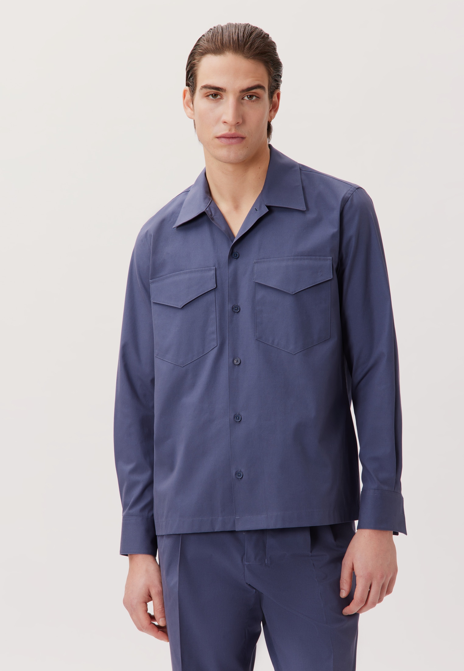 studio seidensticker Businesshemd »Studio« Regular 1/1 Reverskragen Uni