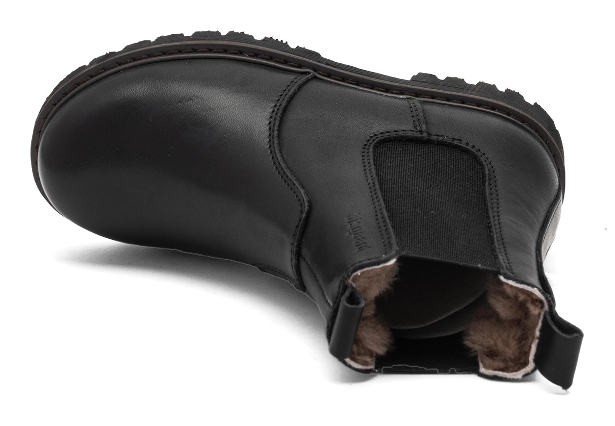 Bisgaard Bottines chelsea »neel lamb«  bottes d'hiver avec peau de mouton, guide des tailles à télécharger