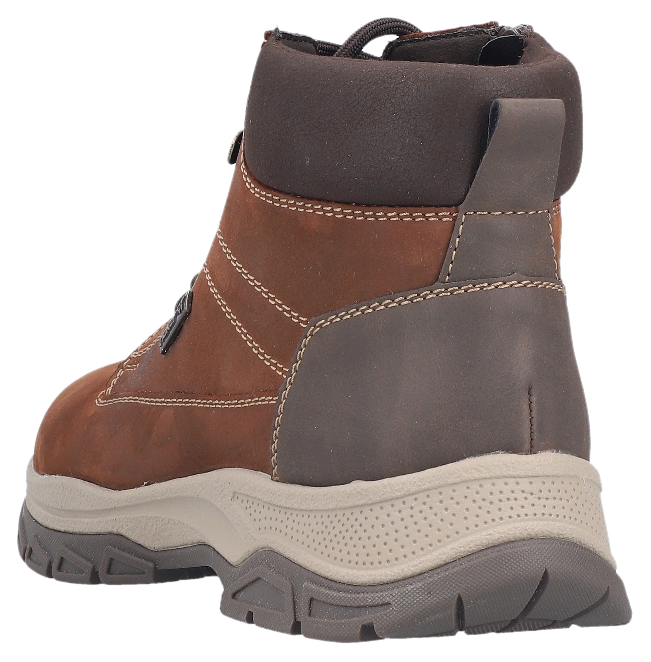 Rieker Bottes d'hiver  Bottines à lacets, bottines, chaussures outdoor avec fermeture éclair intérieure