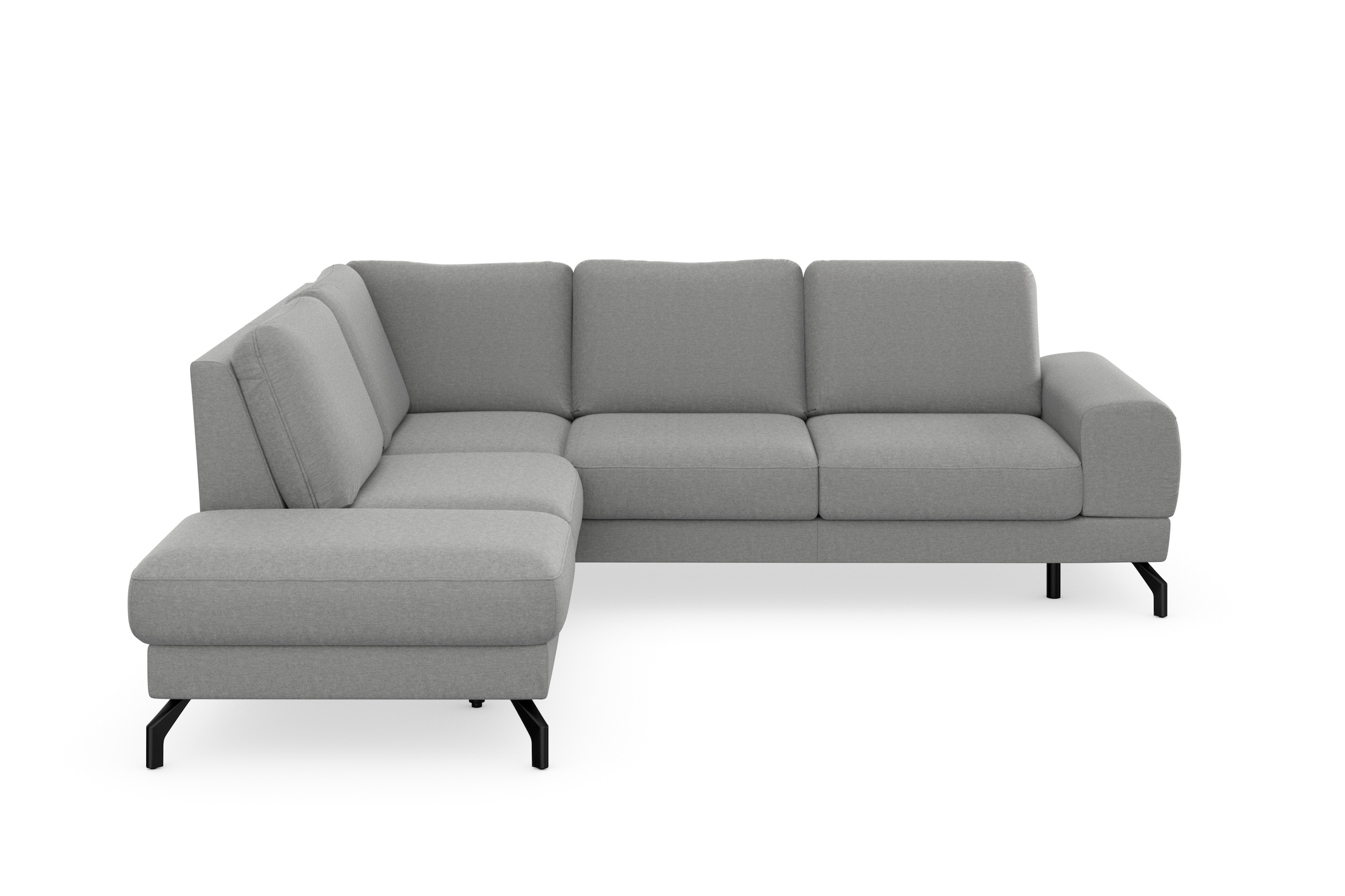 sit&more Canapé d'angle »Cinturo L-Form« inklusive Sitztiefenverstellung und Federkern, Sitzhöhe 45 cm