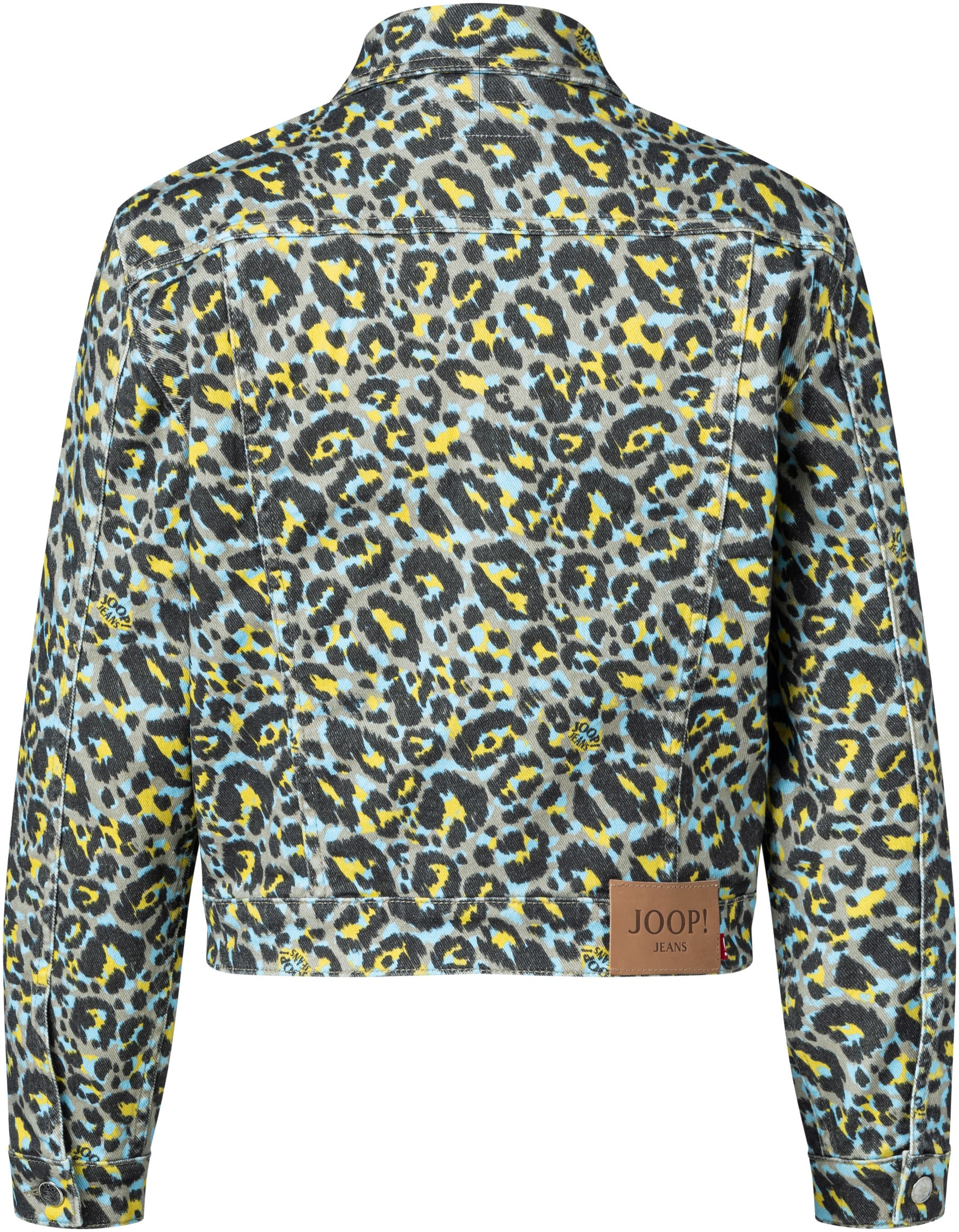Joop Jeans Jeansjacke »Ike«, mit All-Over Animalprint