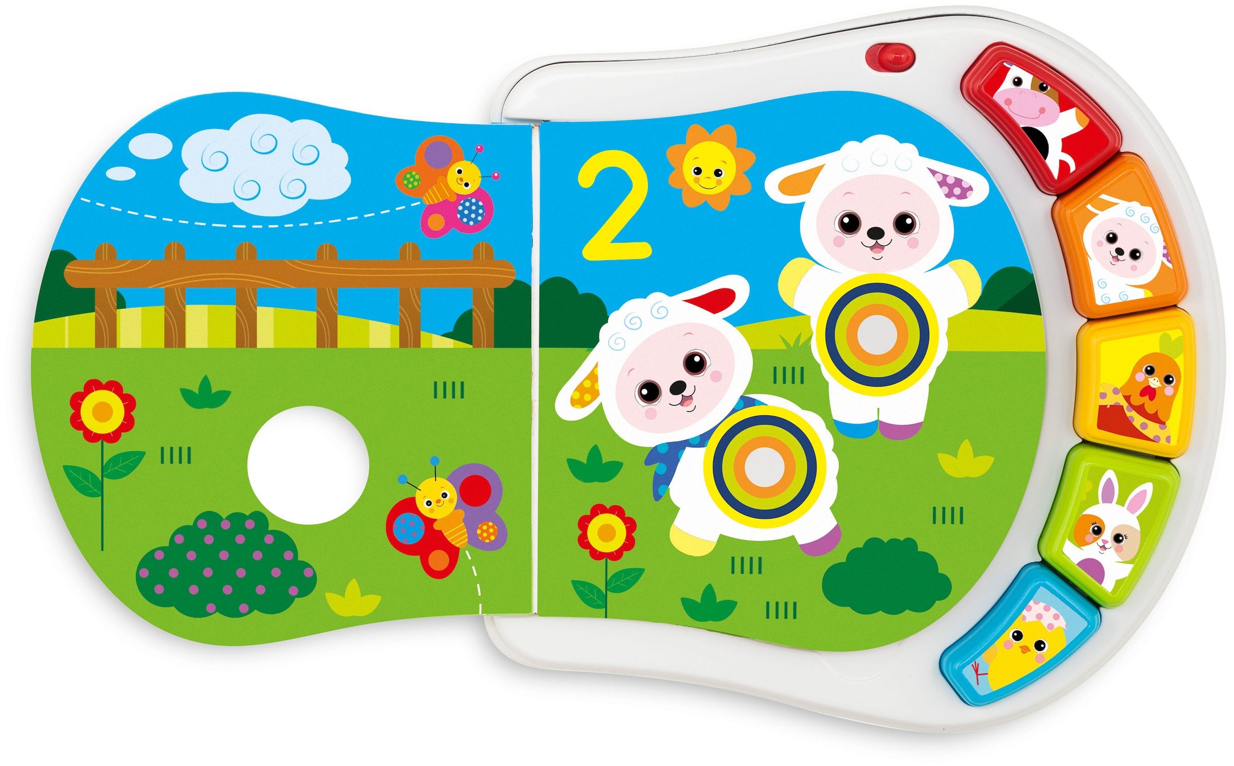 Chicco Lernspielzeug »Zahlen Farmbuch«