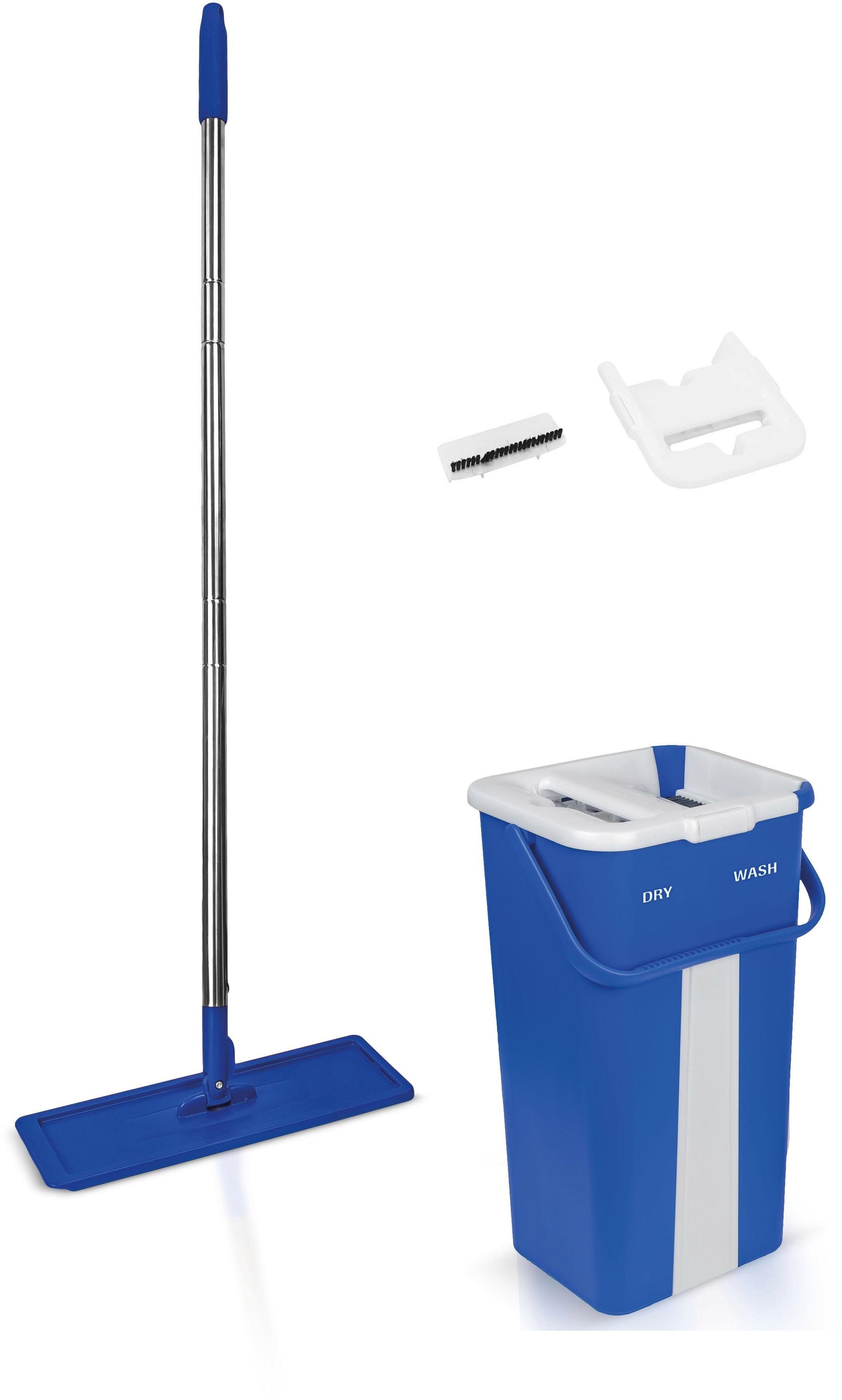 Image of MediaShop Bodenwischer-Set »Livington Touchless Mop«, inkl. Doppeleimer und Mikrofaserpad, 2,7 Liter bei Ackermann Versand Schweiz