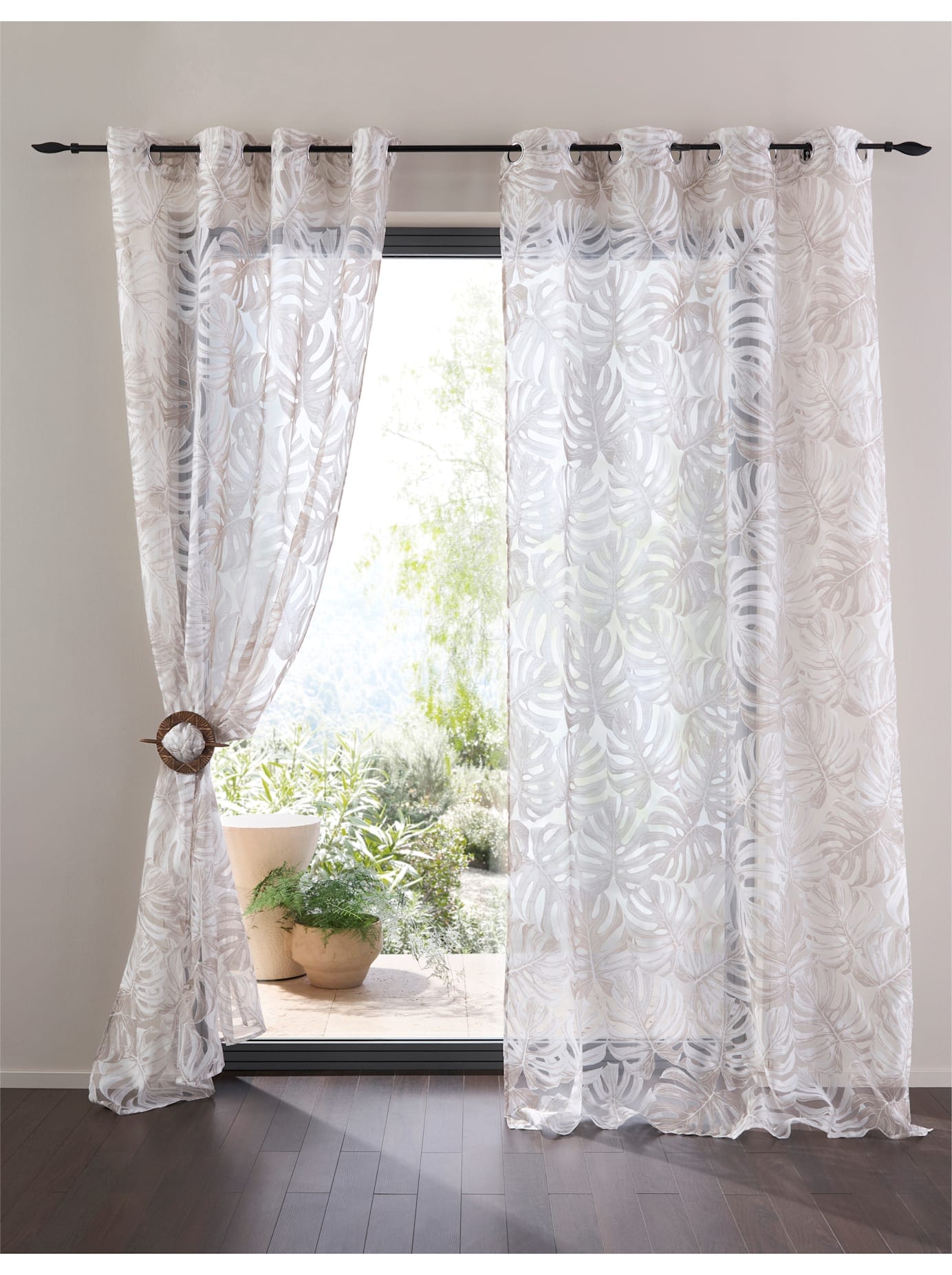 heine home Gardine Ösen 1 Stk. tlg.