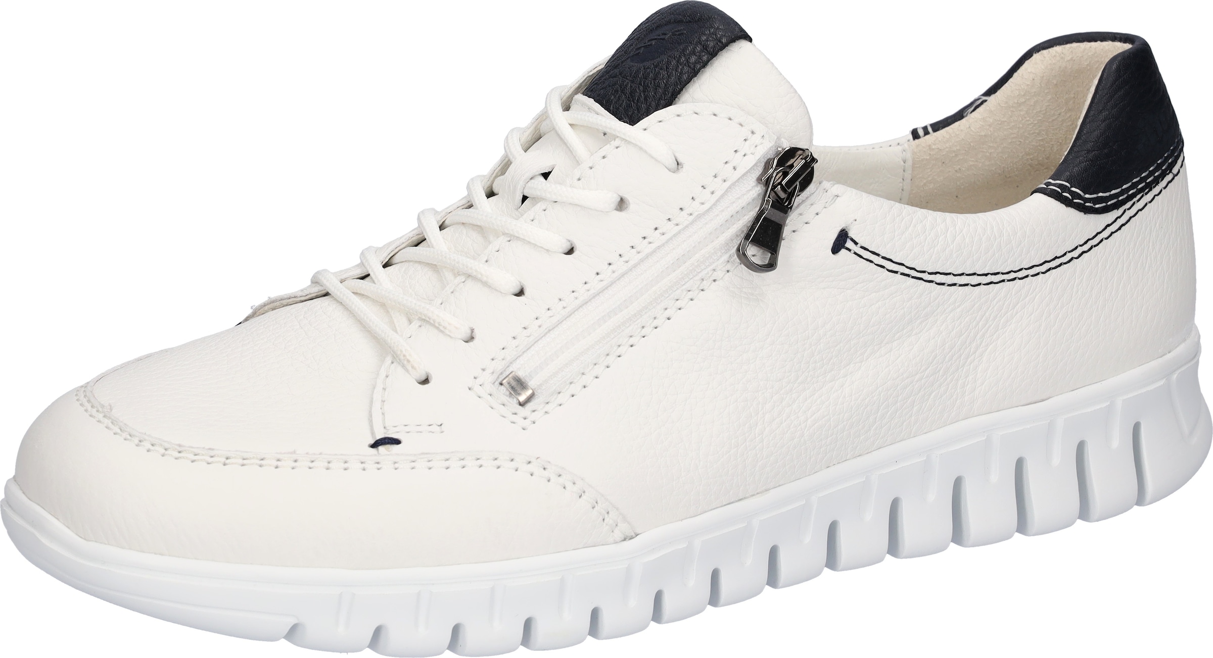 Image of Waldläufer Sneaker "H-BALDO", Halbschuh, Freizeitschuh, Schnürschuh in Bequemweite H (= sehr weit)