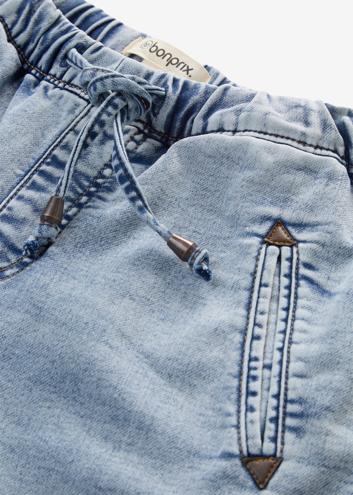 bonprix Jeggings en jeans coupe ample, en coton, polyester et élasthanne