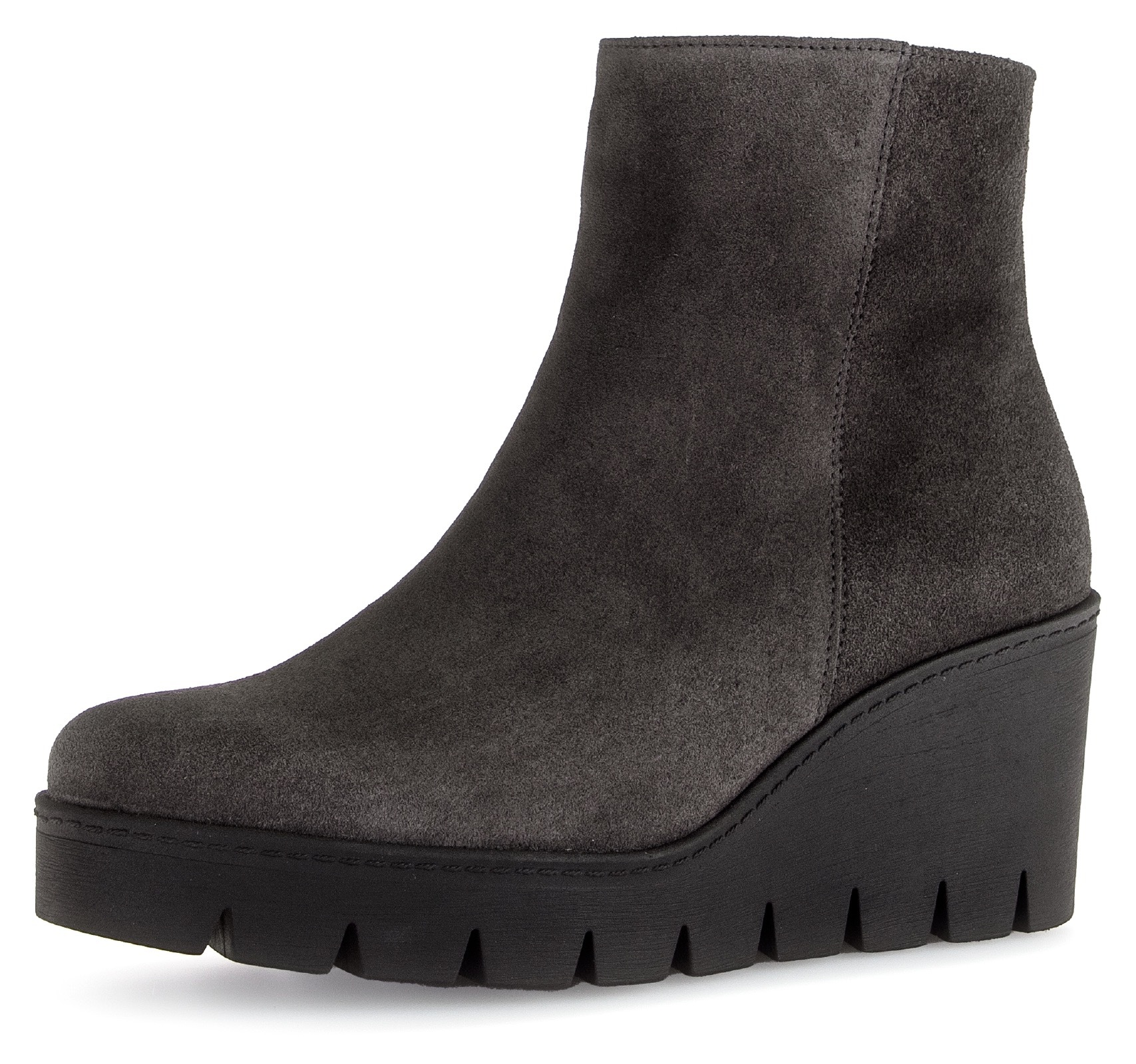 Image of Gabor Stiefelette, Keilabsatz, Ankleboots, Komfortschuh mit seitlicher Ziernaht