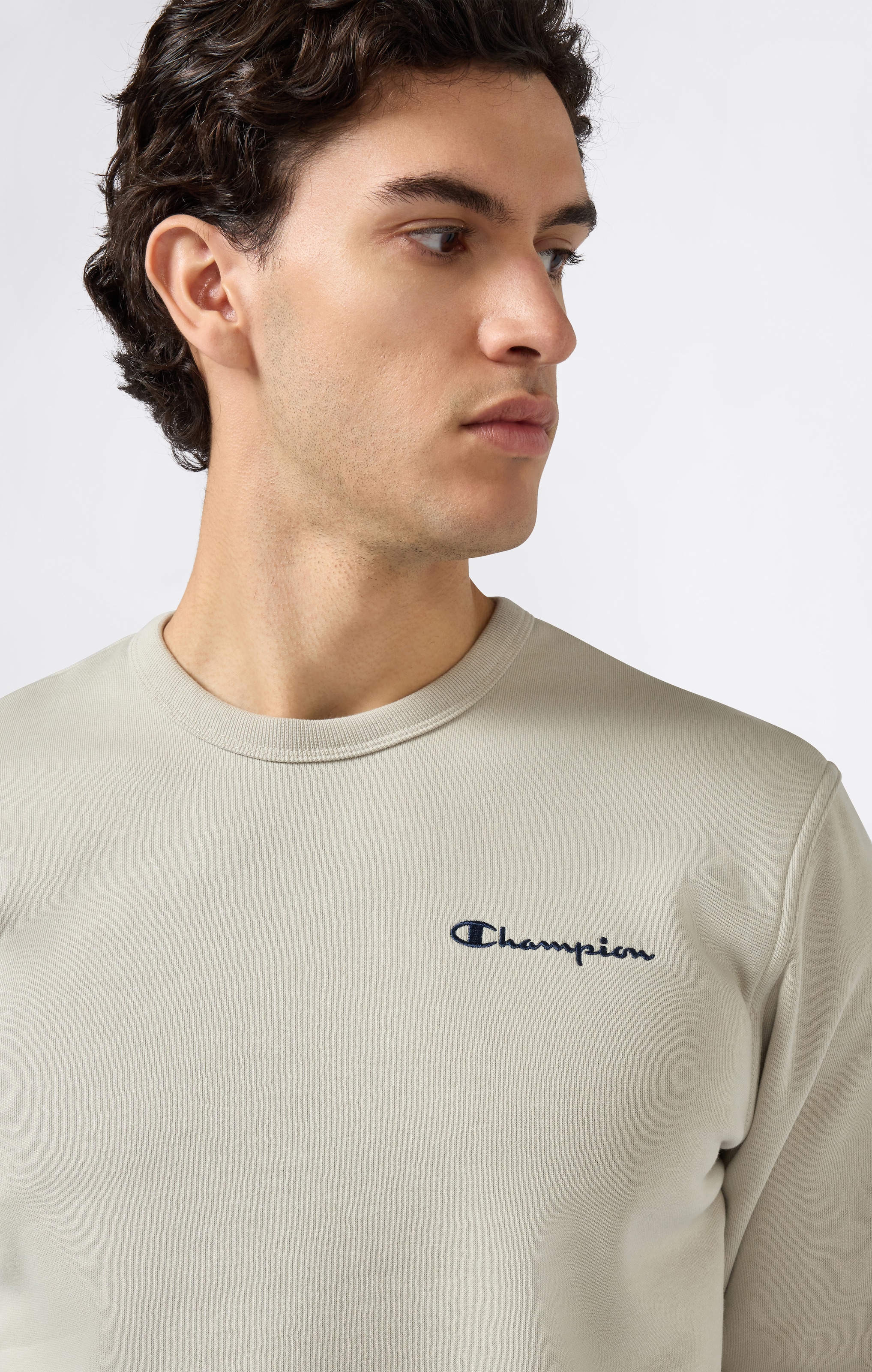 Champion Sweatshirt »ICONS CONTRAST Fleece Crewneck Sweatshirt«, (1 tlg.)