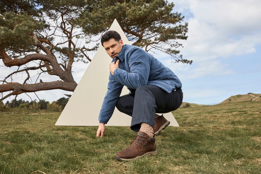 Rieker Bottines à lacets  bottine, boots décontractés avec rembourrage col en laine, membrane TEX